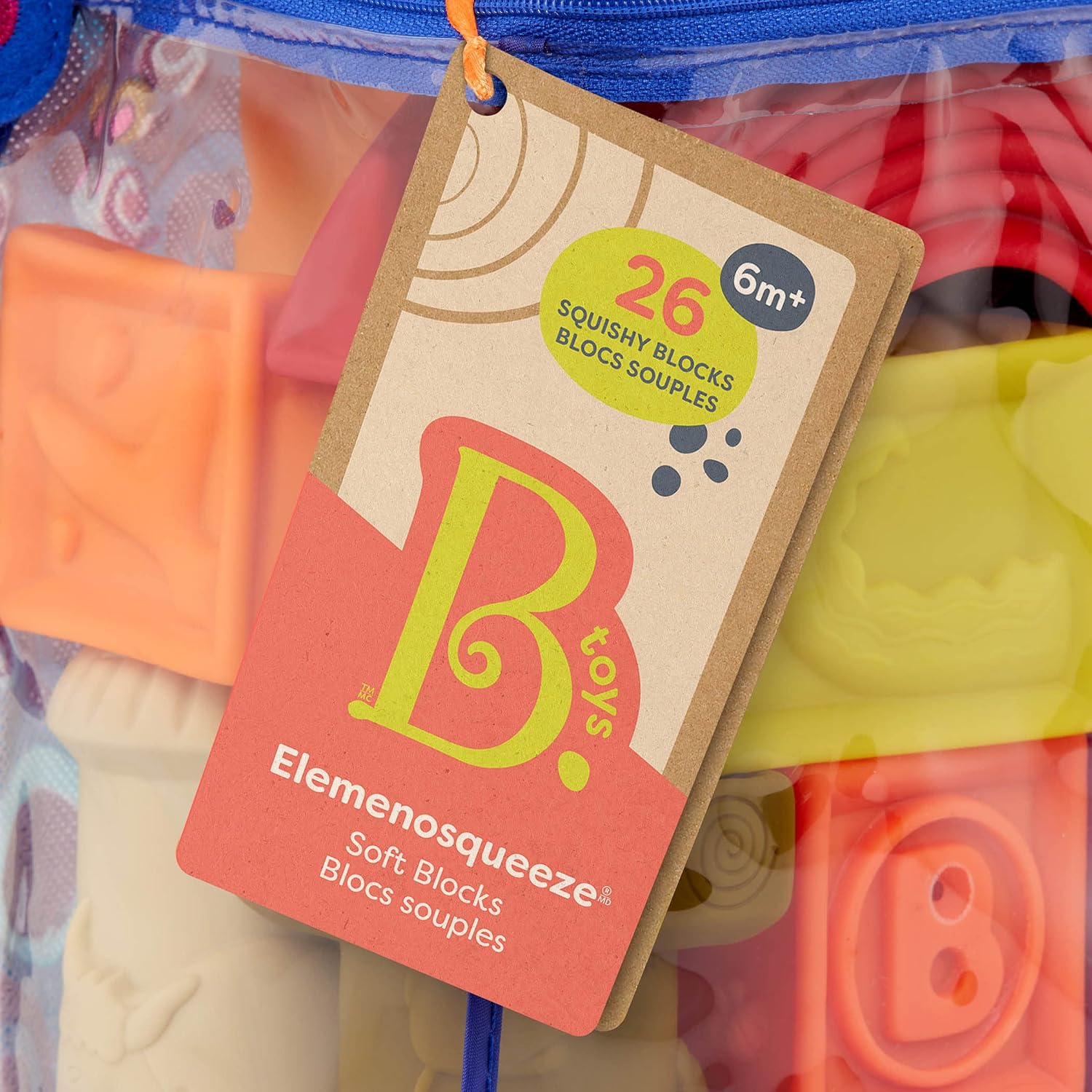 B. Toys Elemenosqueeze A To Z Architectural Blocks