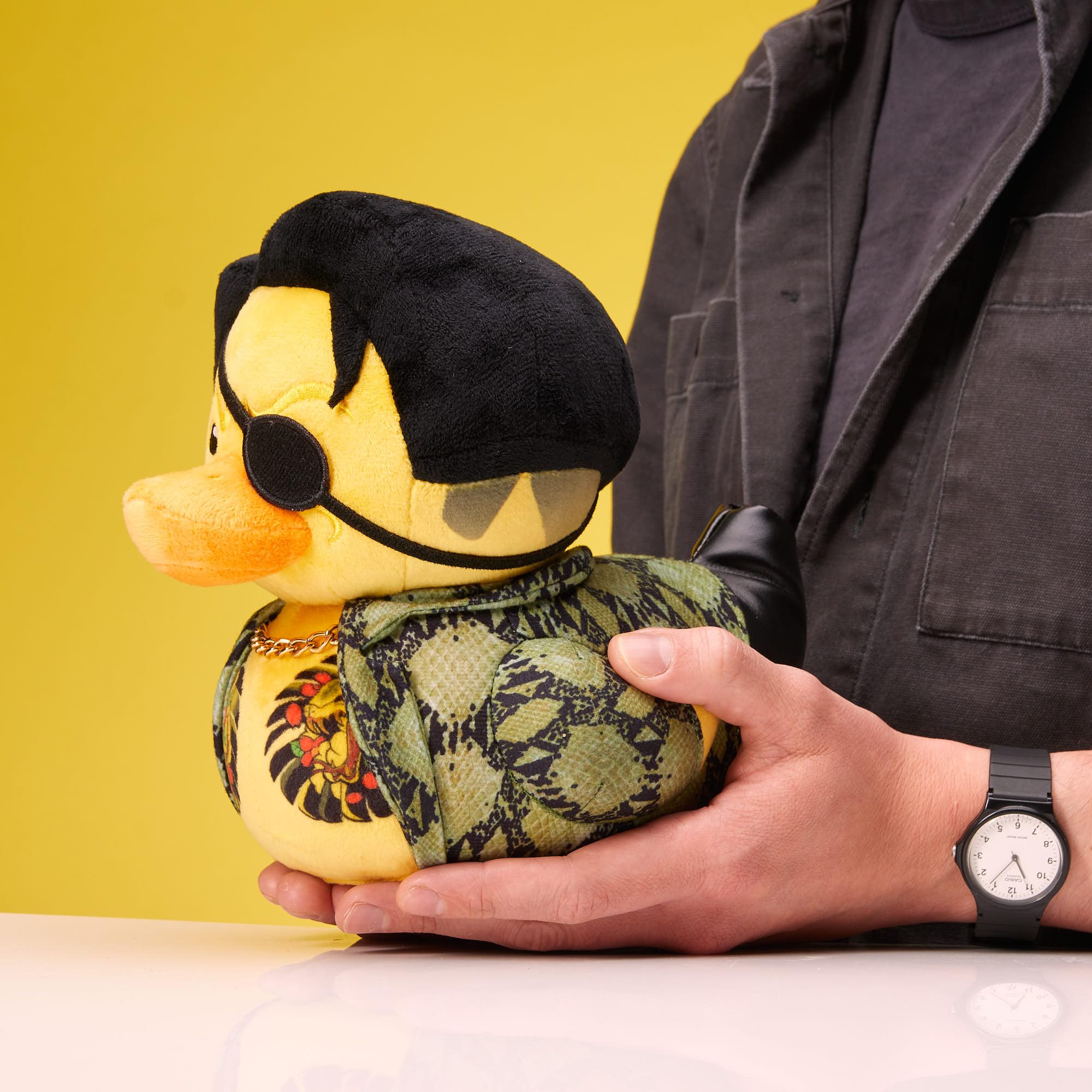 TUBBZ Plush: Yakuza - Goro Majima Cosplaying Rubber Duck Soft Plush Collectible Toy, Majima (Plush), 9 inches - Image 2