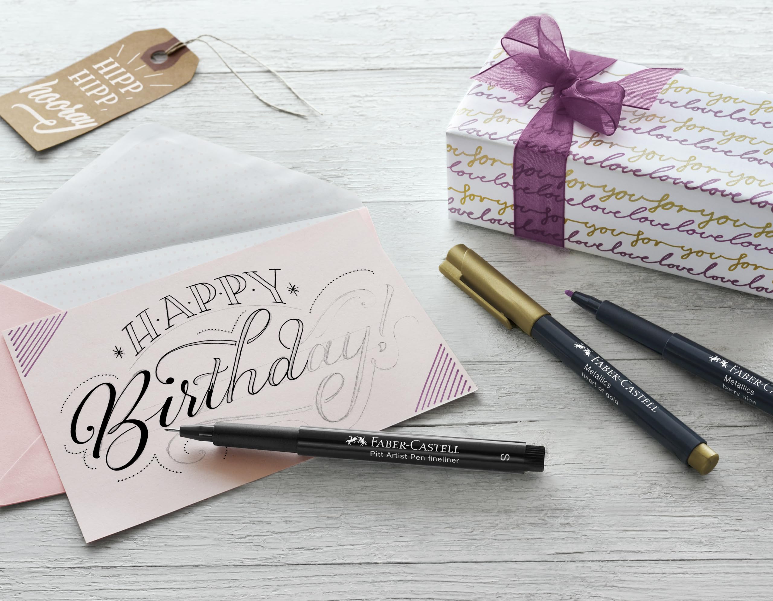 Faber-Castell Set creativo Hand Lettering 12 pezzi