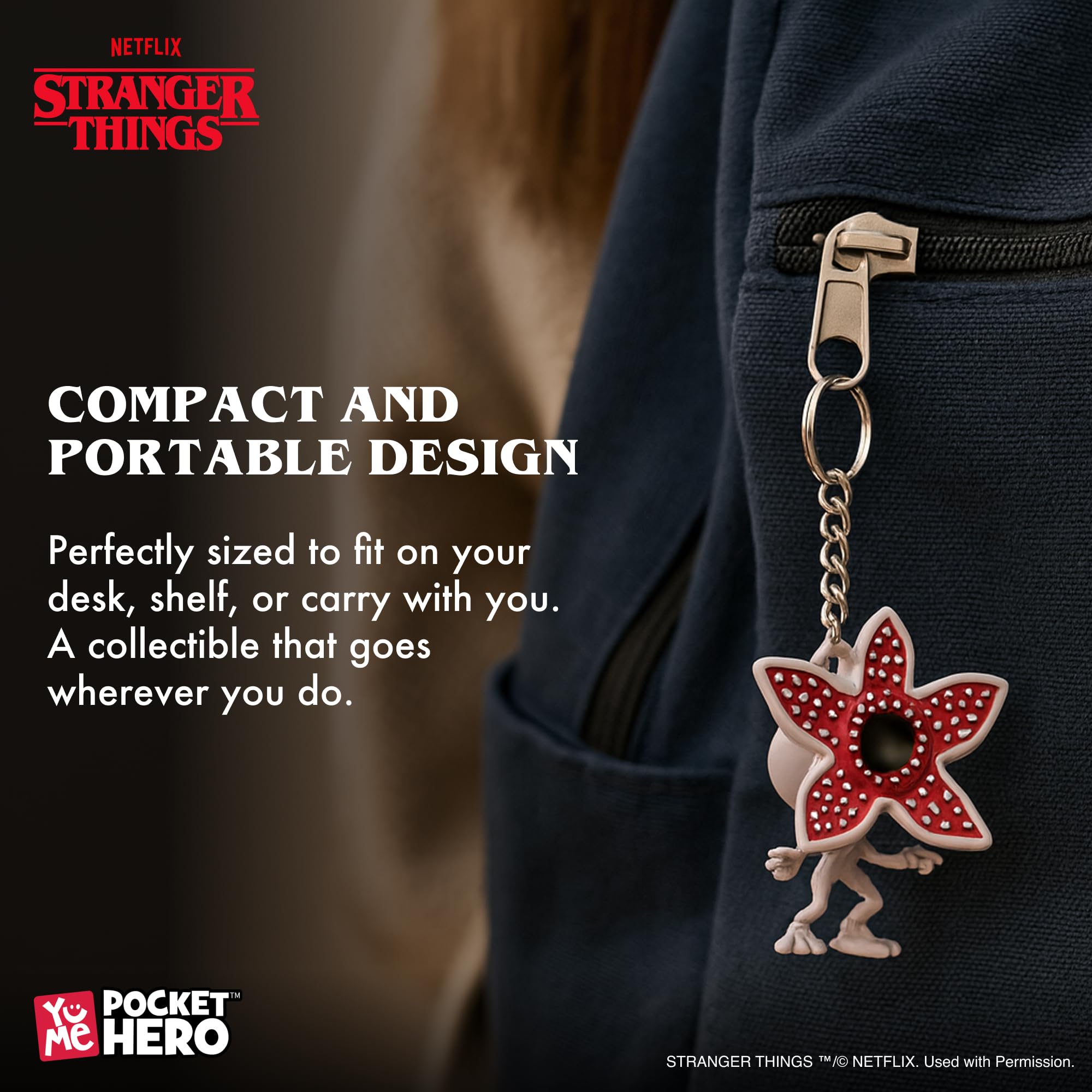 YuMe Stranger Things Keychain - Lucas Sinclair, Multicolor, 5.5 CM - Image 3