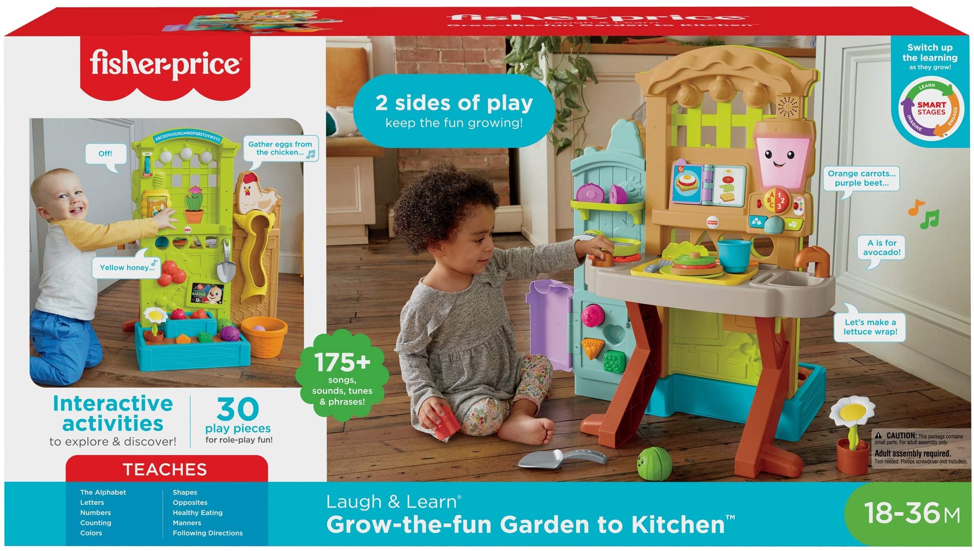 Buy FisherPrice Laugh & Learn GrowtheFun Garden to Kitchen