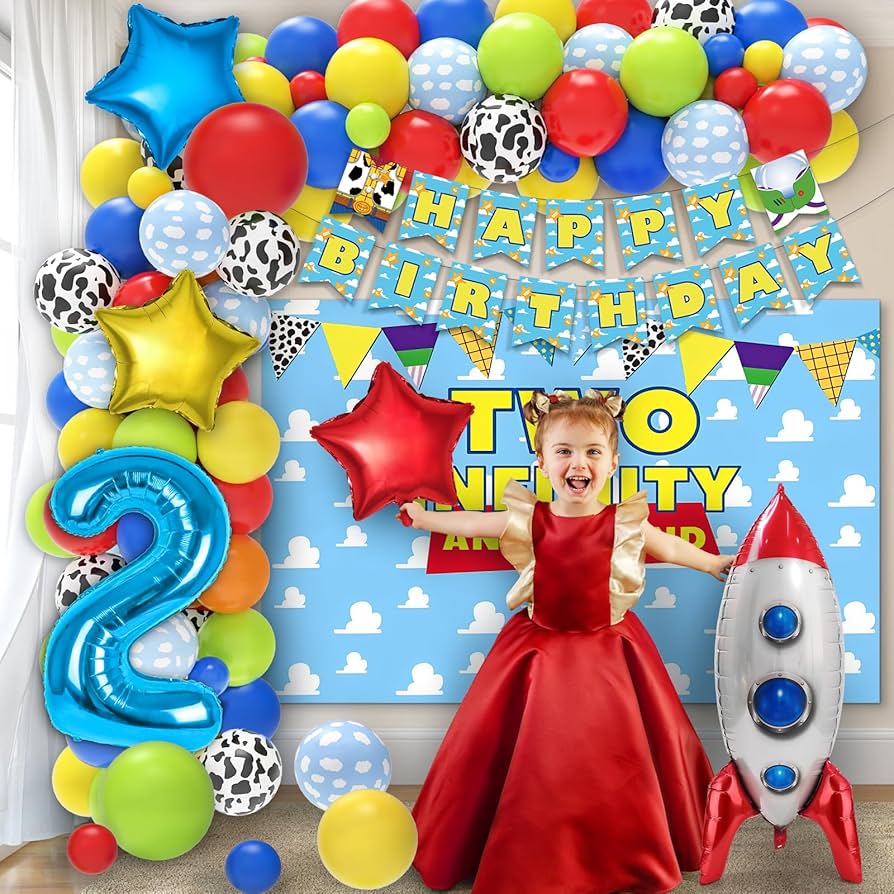 C105 Confeito「Wiedersehen Feiern. Vol.2」 Amazon.com: Two Infinity and Beyond Birthday Decorations