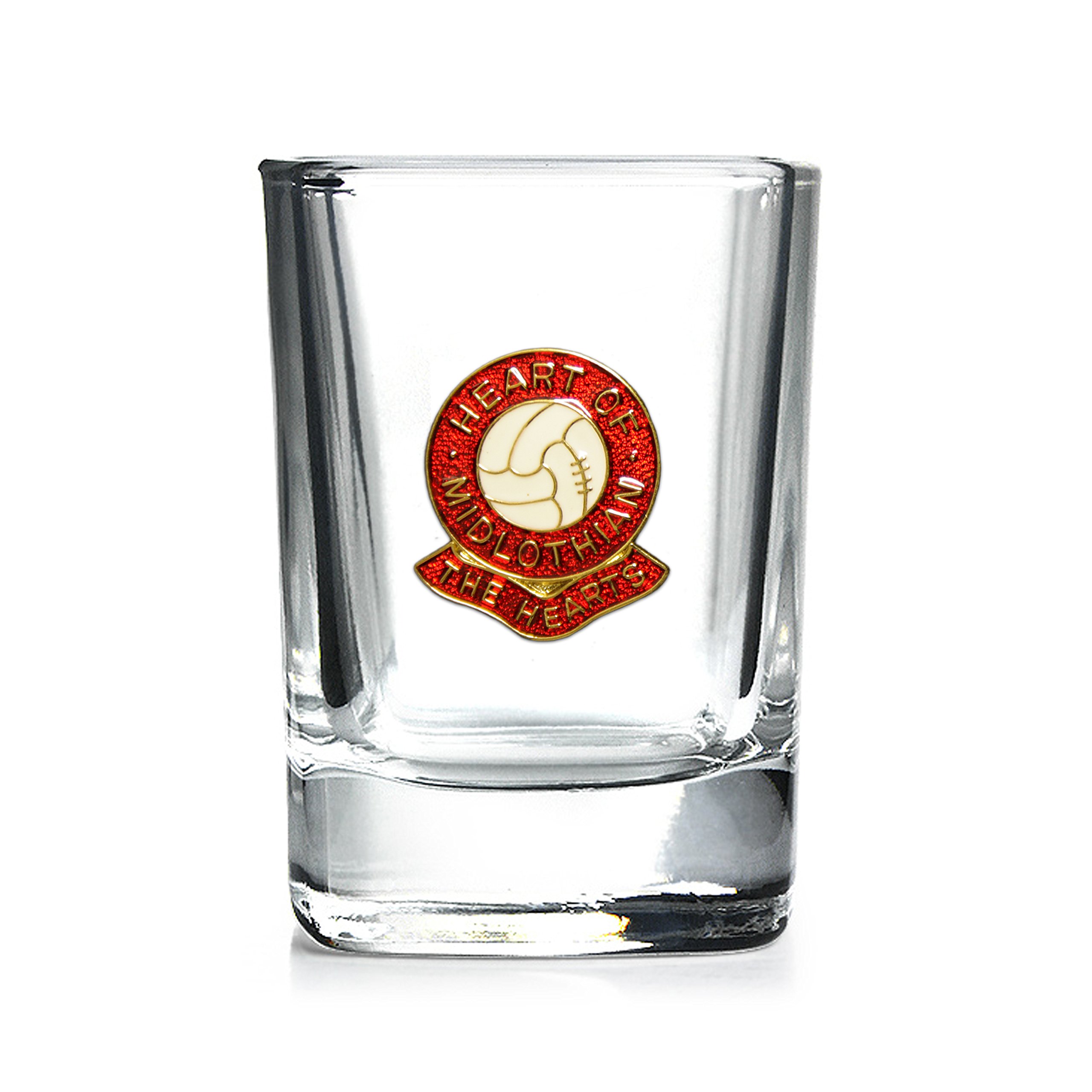 Knight Heart of Midlothian Football Club Shot Glass