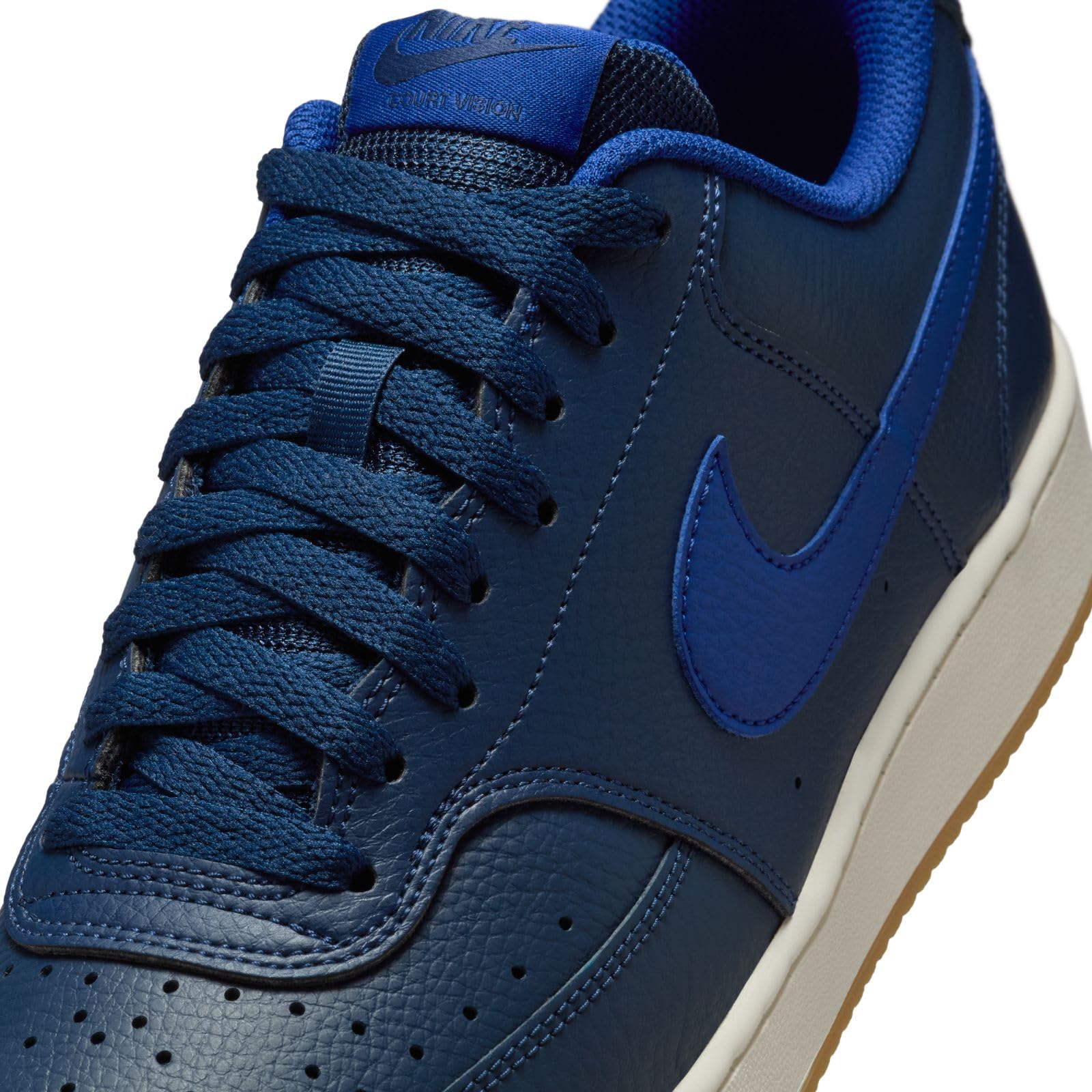 Nike Court Vision Low Midnight Navy/DEEP ROYAL Blue- 40.5 EU – Bild 2