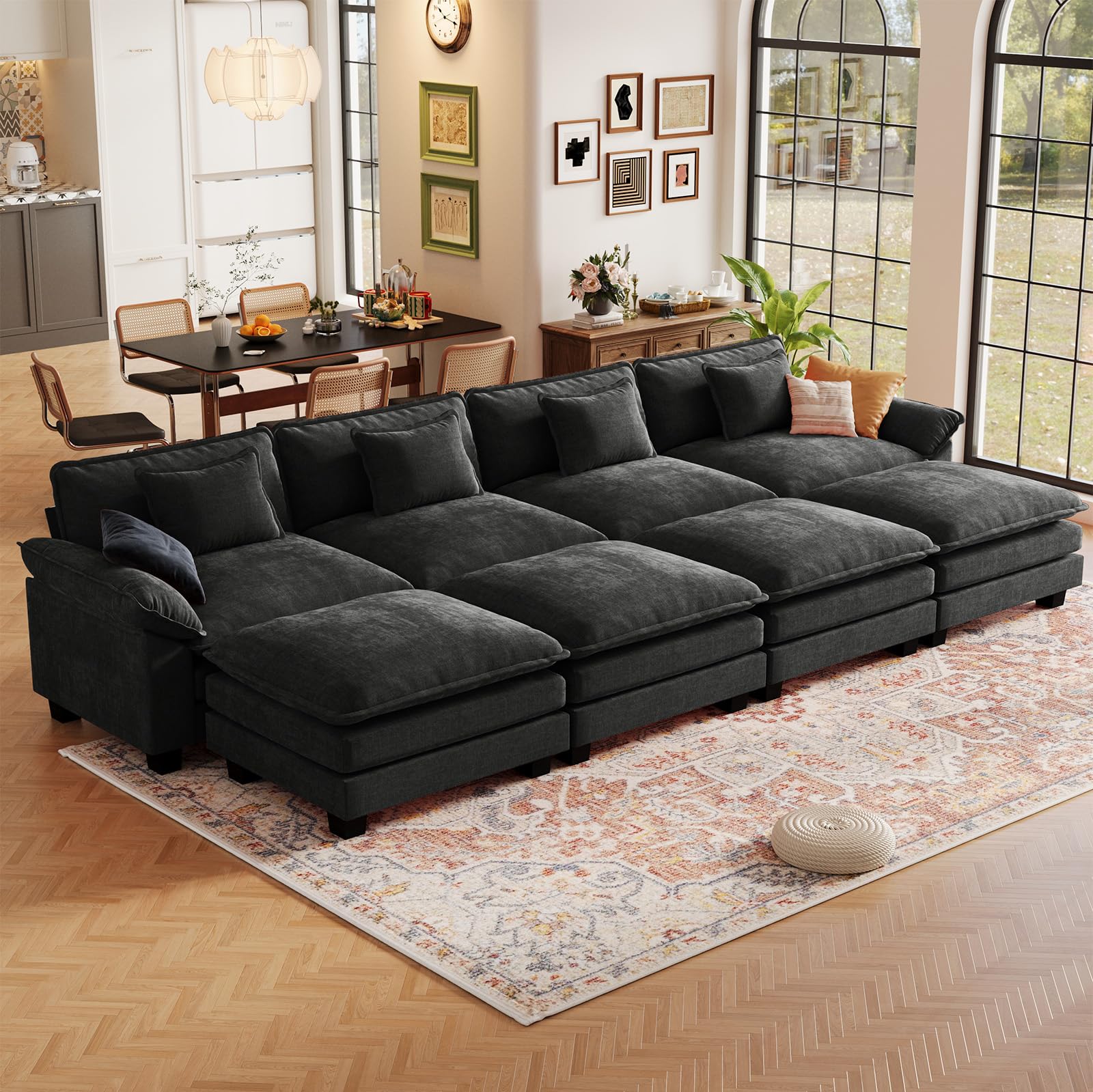 CDCASA 154 Inch Modular Sectional