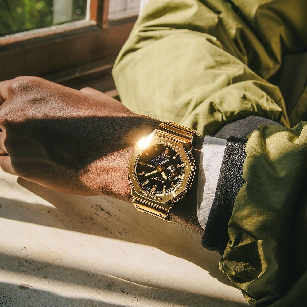 Amazon.com: Casio G-Shock G-Steel Fine Metallic Series Gold