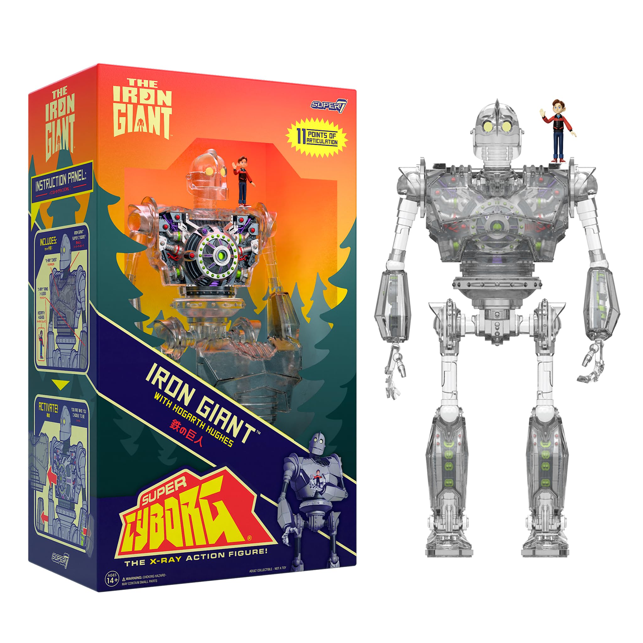 Amazon.com: Super7 The Iron Giant Super Cyborg - The Iron