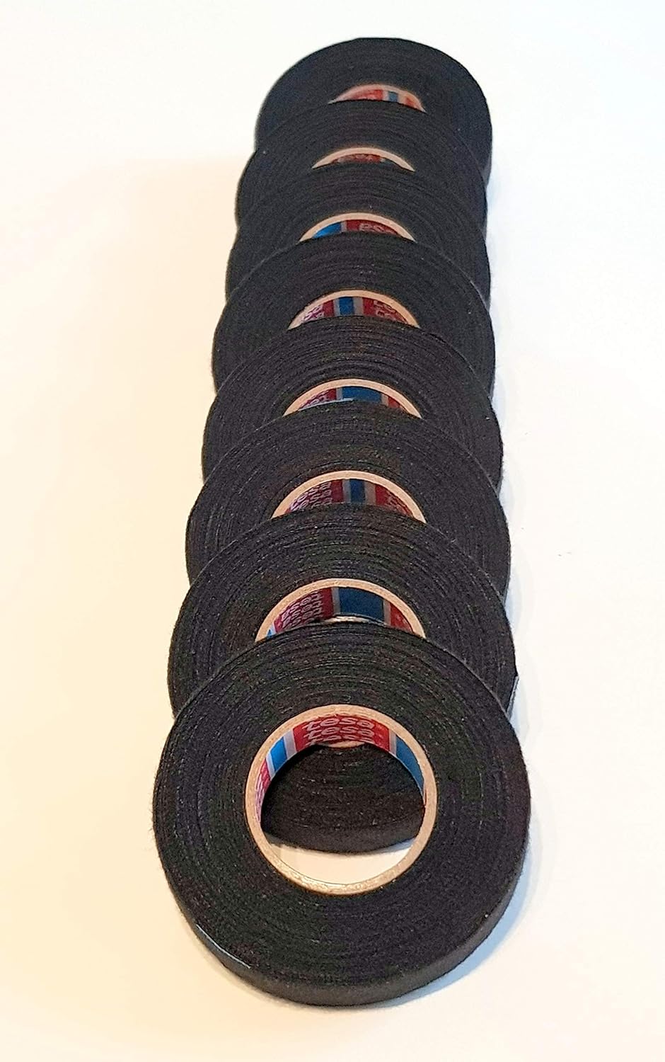 Tesa H5160803 Wiring Harness Loom Tape 19 mm x 15 m Roll, Pack of 8