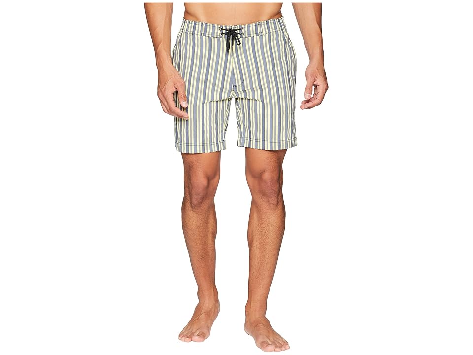 

onia Alek 7 Japanese Stripe Swim Trunk (Multi) Men's Swimwear