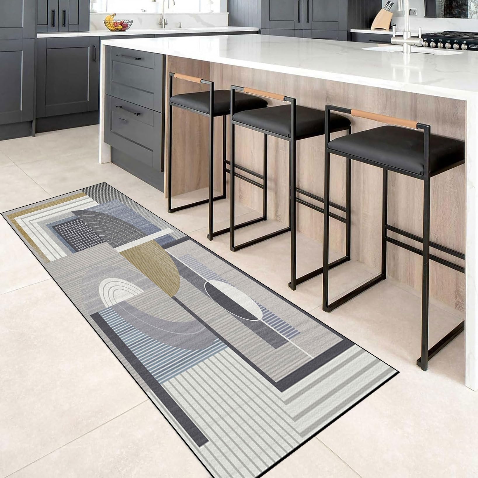 キッチンマット 玄関カーペット ラグマット 60×600cm 洗える 4mm厚 Amazon | キッチンマット 60 x 100 cm 洗える 厚み6Mm 玄関マット