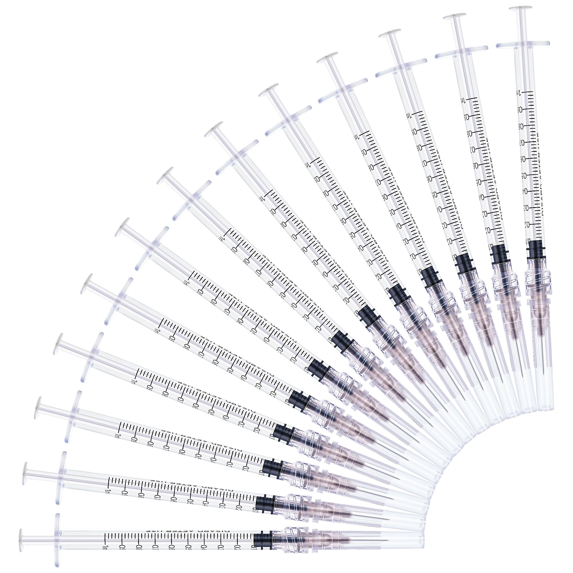 3ml Syringes with 23G 1 Inch Needles Luer Lock Disposable Syringe for Liquids, Individually Wrapped, Pack of 50 — Amazon image 14