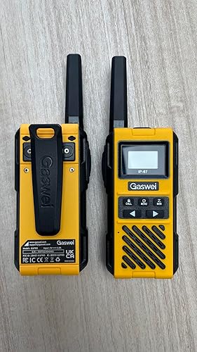 Miniatura 7 de G1pro IP67 - Walkie Talkies resistentes al agua FRS de largo alcance para adultos, radios bidireccionales de emergencia recargables de 2 vatios, 22