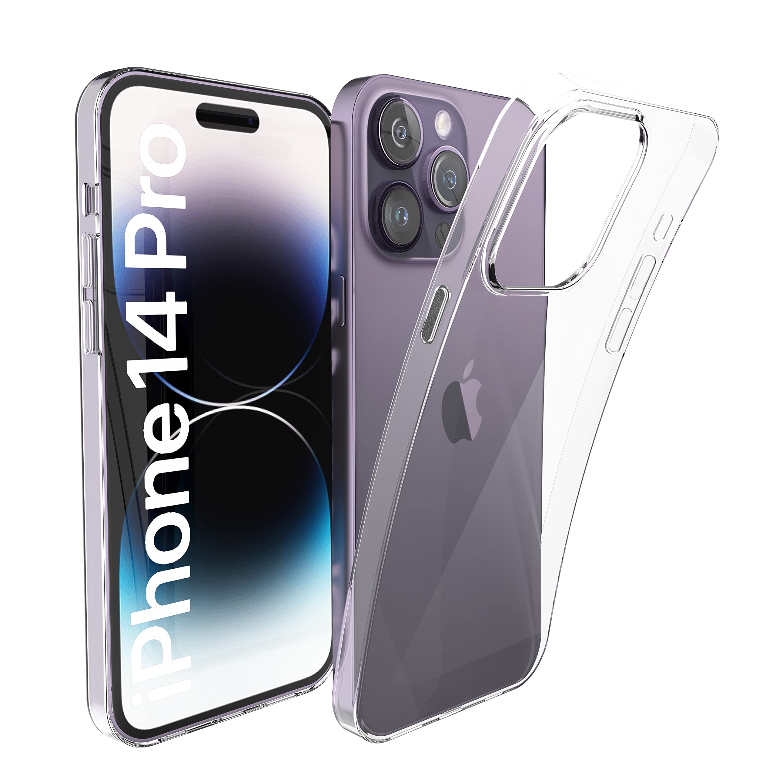 N NEWTOP Cover Compatibile con iPhone 15, Posteriore