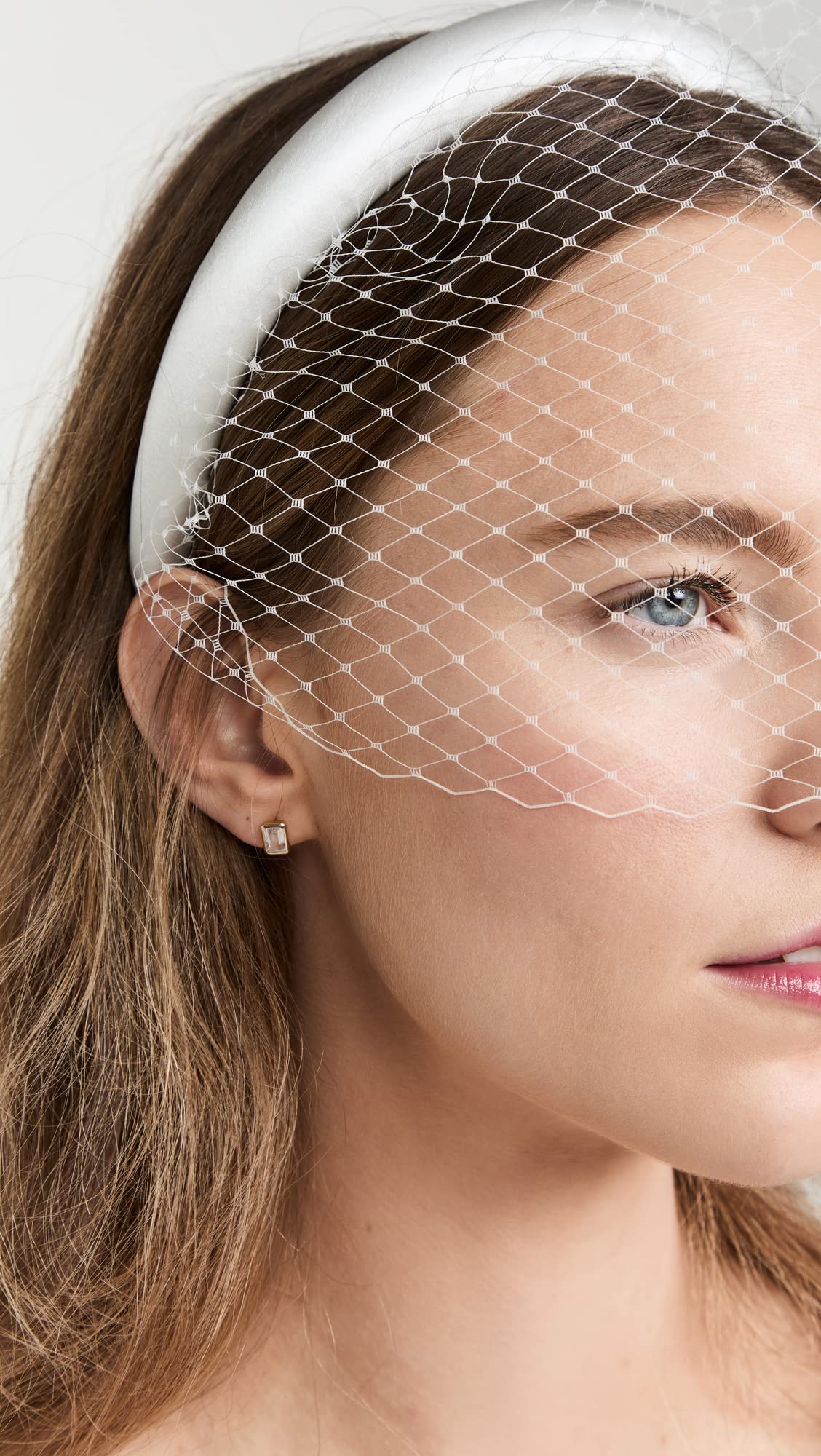 Amazon.com: Jennifer Behr Diadema Tori Voilette para mujer, color