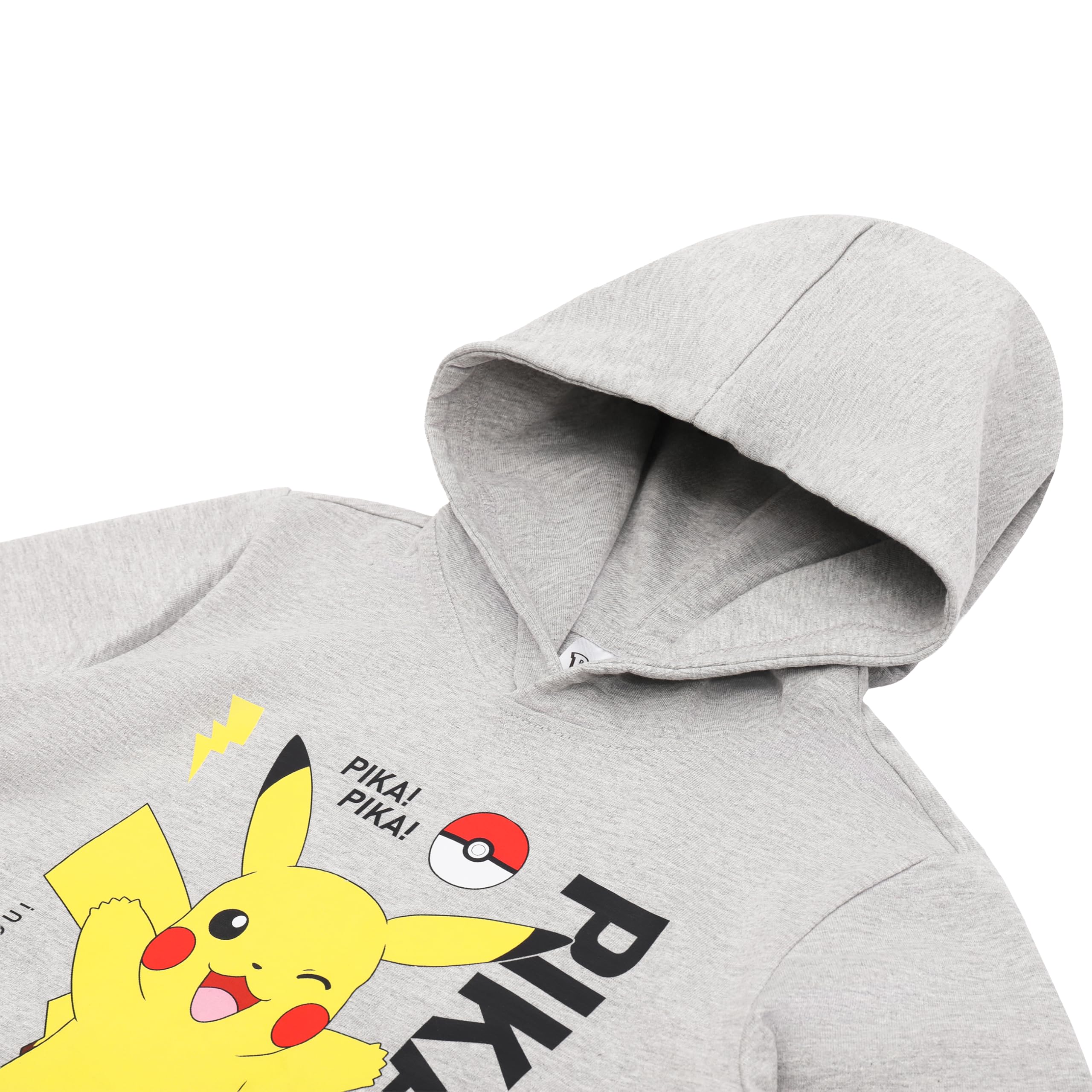 Pokemon Pikachu - Felpa con cappuccio per ragazzo e ragazza