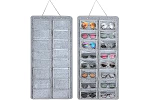 Wall-Mounted Hanging Sunglasses Organizer