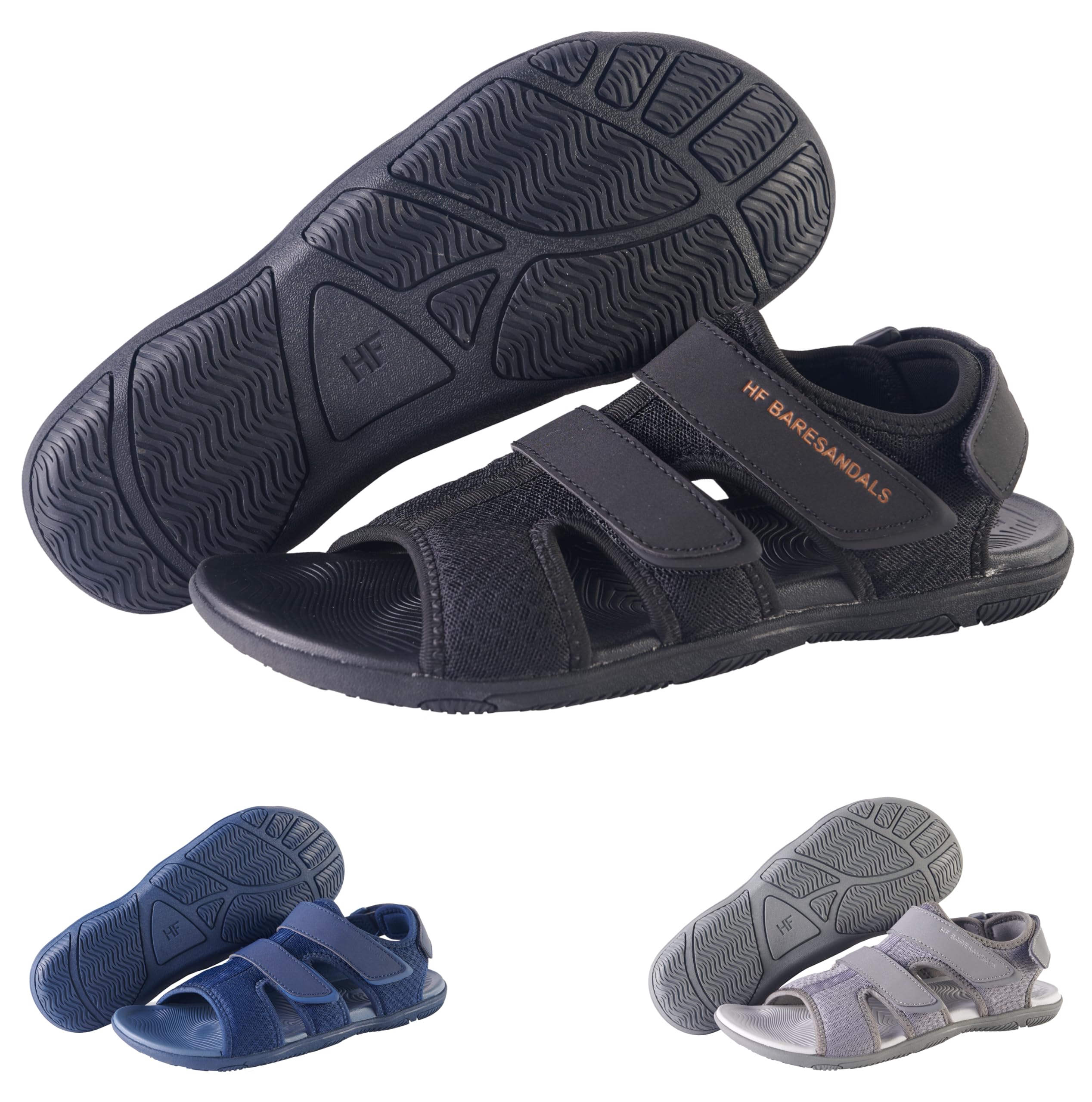 Baresandals IV Barefoot Sandals, Zero-Drop, Adjustable