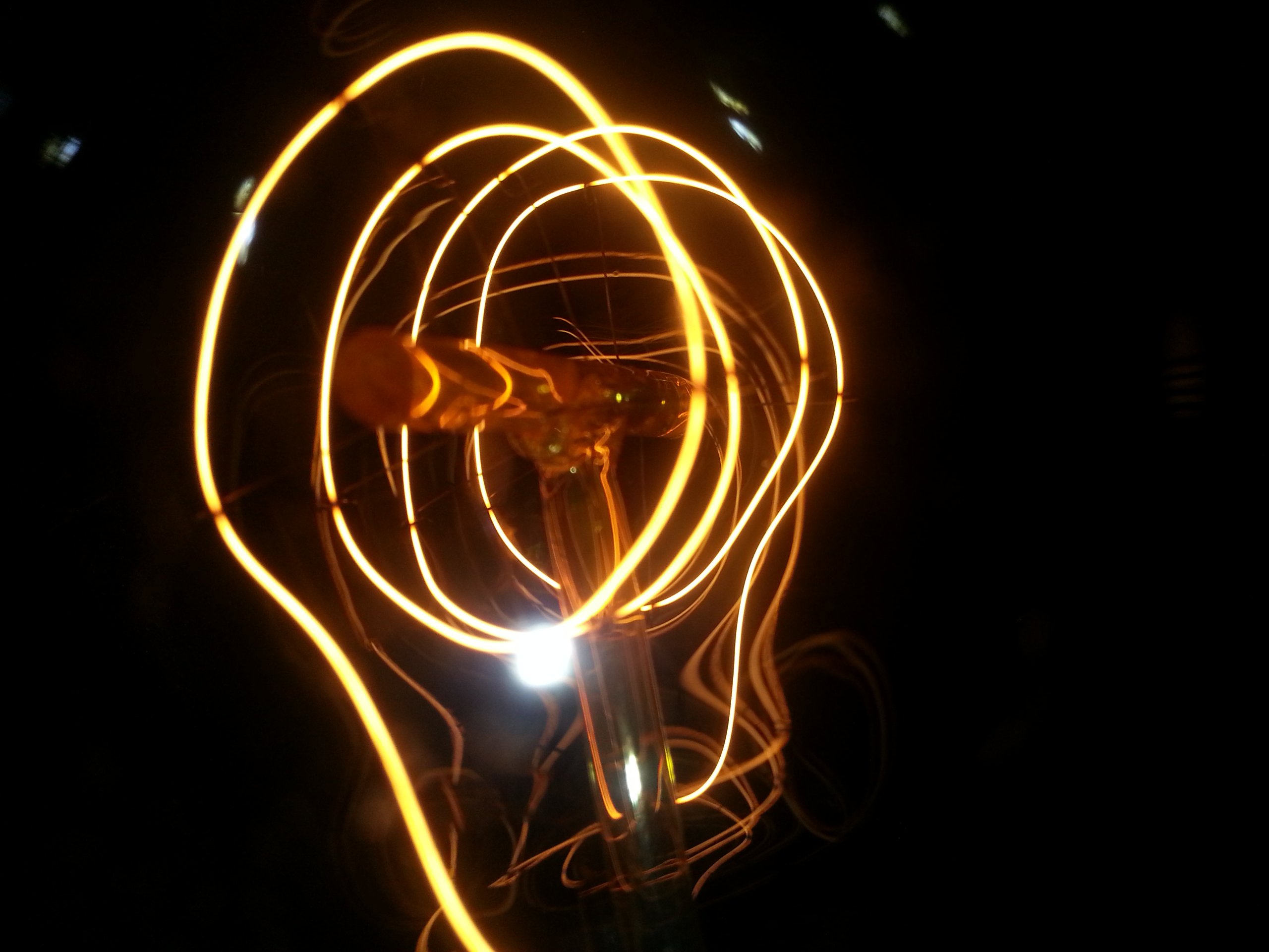 1 x Dazzler Brand B22 BC 60W Rustika Decorative Lamp Light Bulb T Style Antique 240V