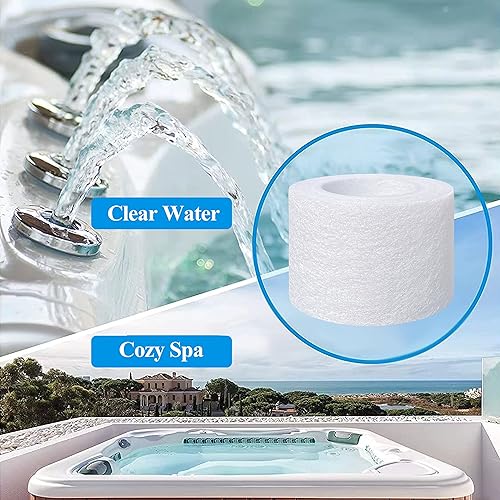 Miniatura 5 de Cryspool® Filtro S502 compatible con Sundance 6540-502, serie 850 y 780, filtro de absorción desechable, FC-2812, cartucho de filtro de spa, paquete