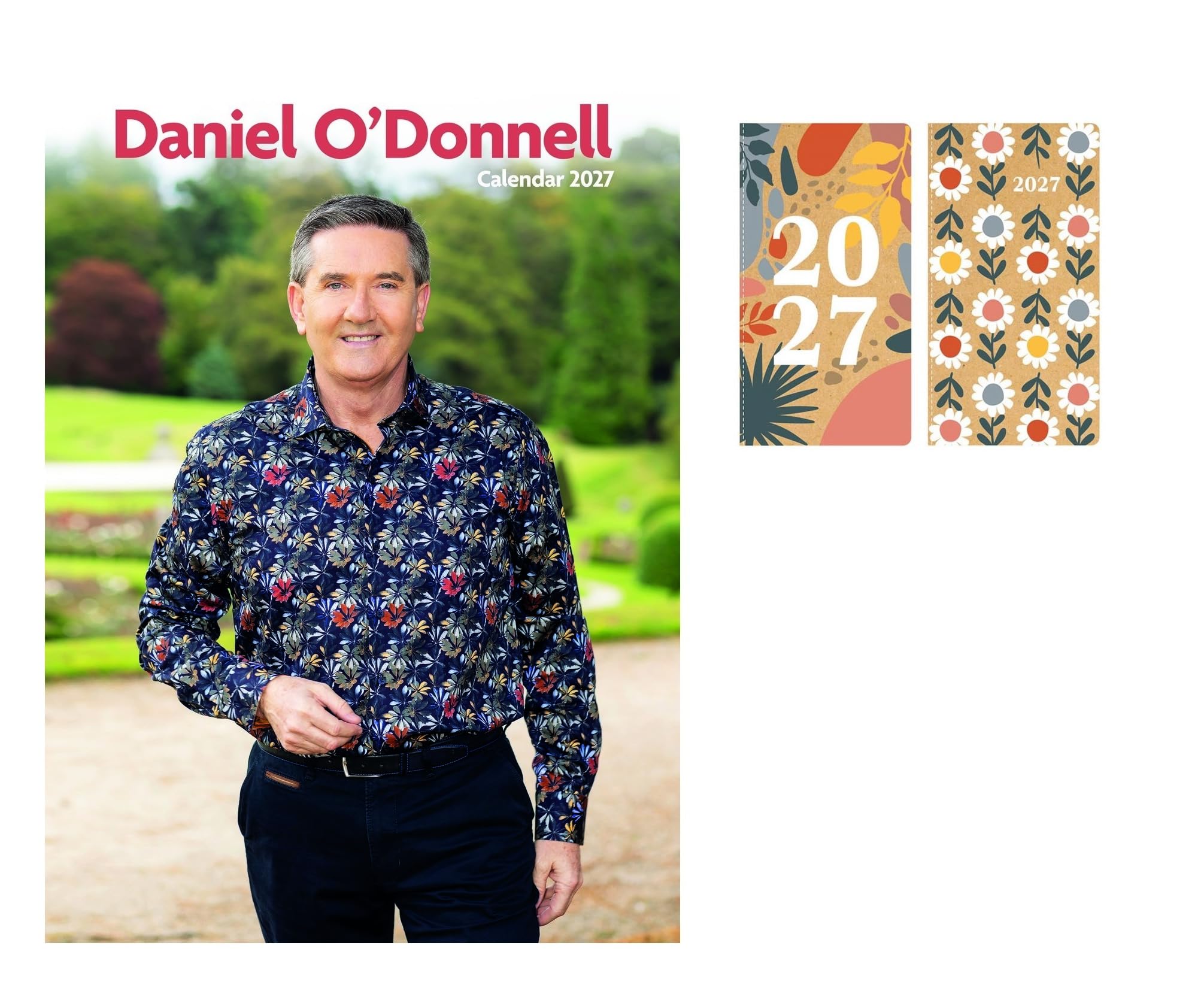Daniel O Donnell A3 Calendar 2027 + FSC ECO-FRIENDLY DIARY