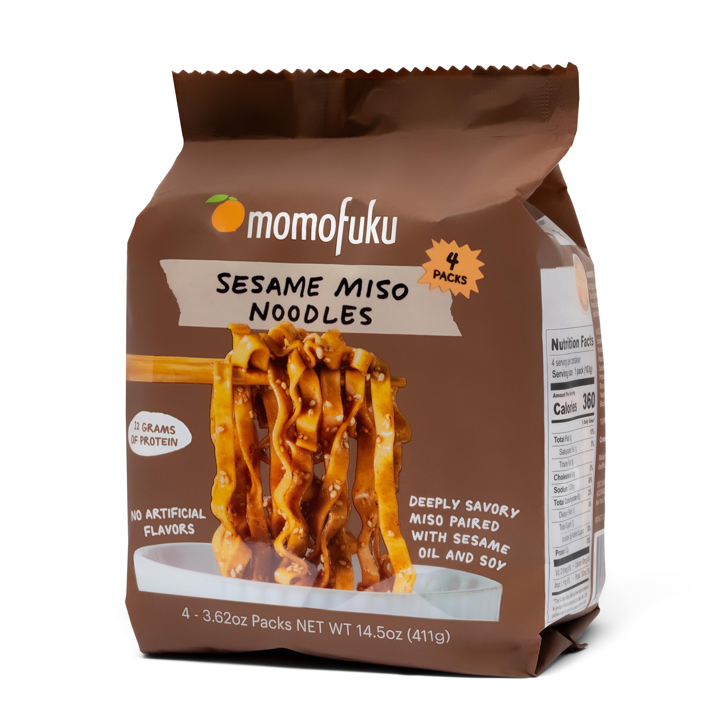 Amazon.com: Momofuku Sesame Miso Ramen Noodles by David Chang, 4