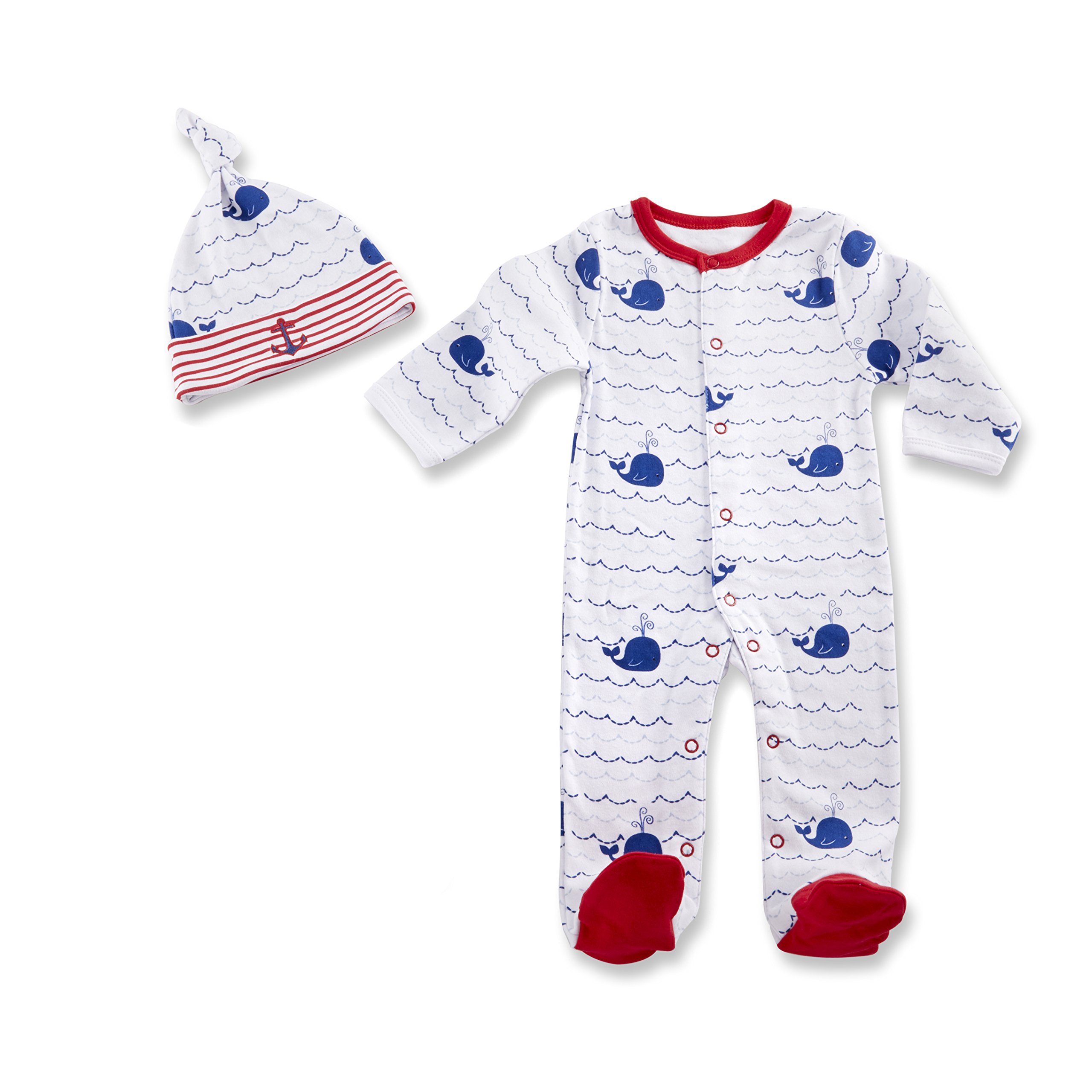 Baby AspenNautical PJ's Gift Set