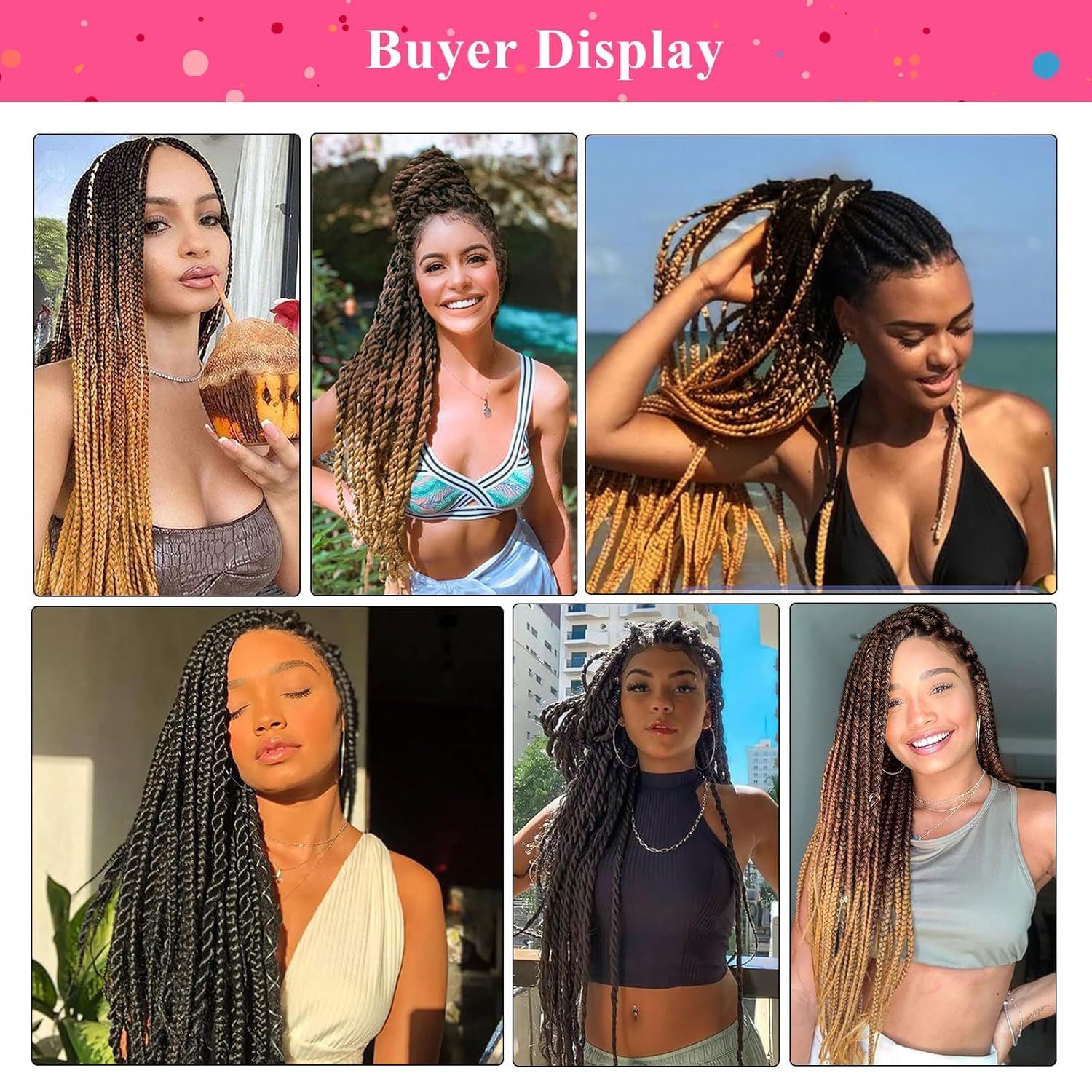 Easy Braid Pre stretched Braiding Hair Extensions - Image 2
