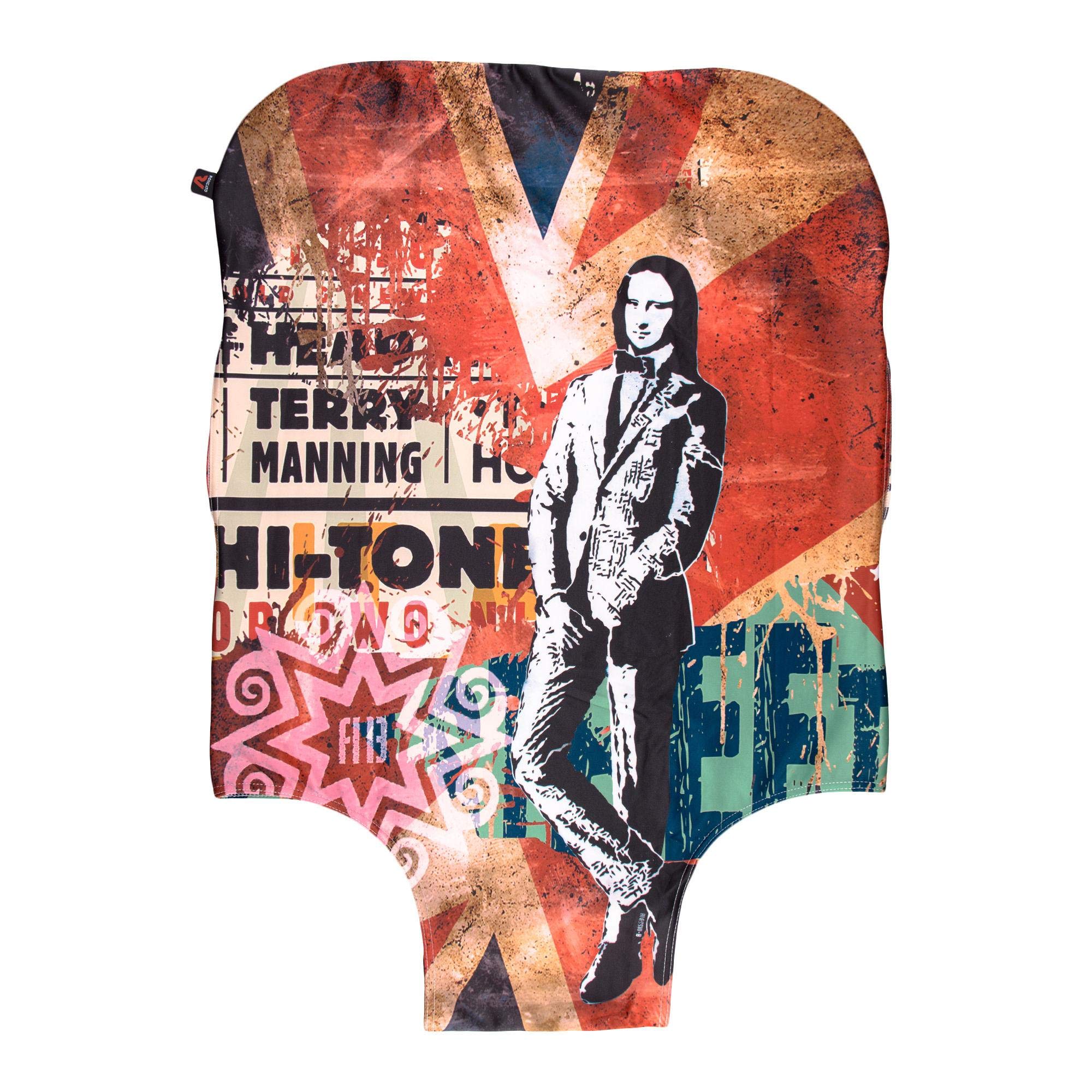 RONCATOAccessori Luggage Strap, Red (Rosso)