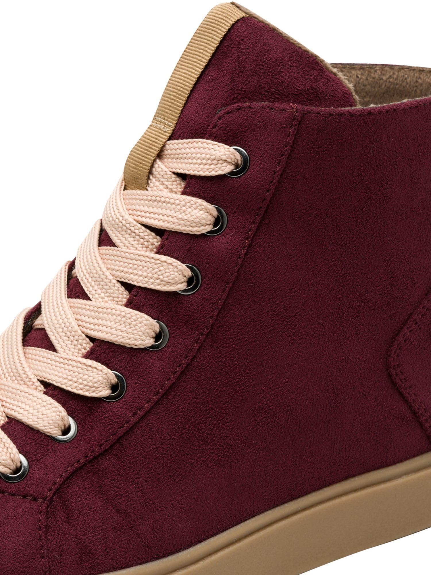 Jana Sneaker da Donna Alte con Lacci vegane