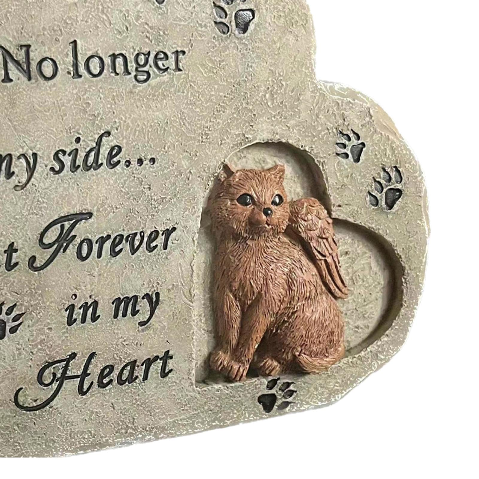 SECRET DESIRE Cat Memorial Stone Loss of Dog Pet Tombstone for Patio Backyard Outside (B0CKDZN64M) Amazon Price History, Amazon Price Tracker