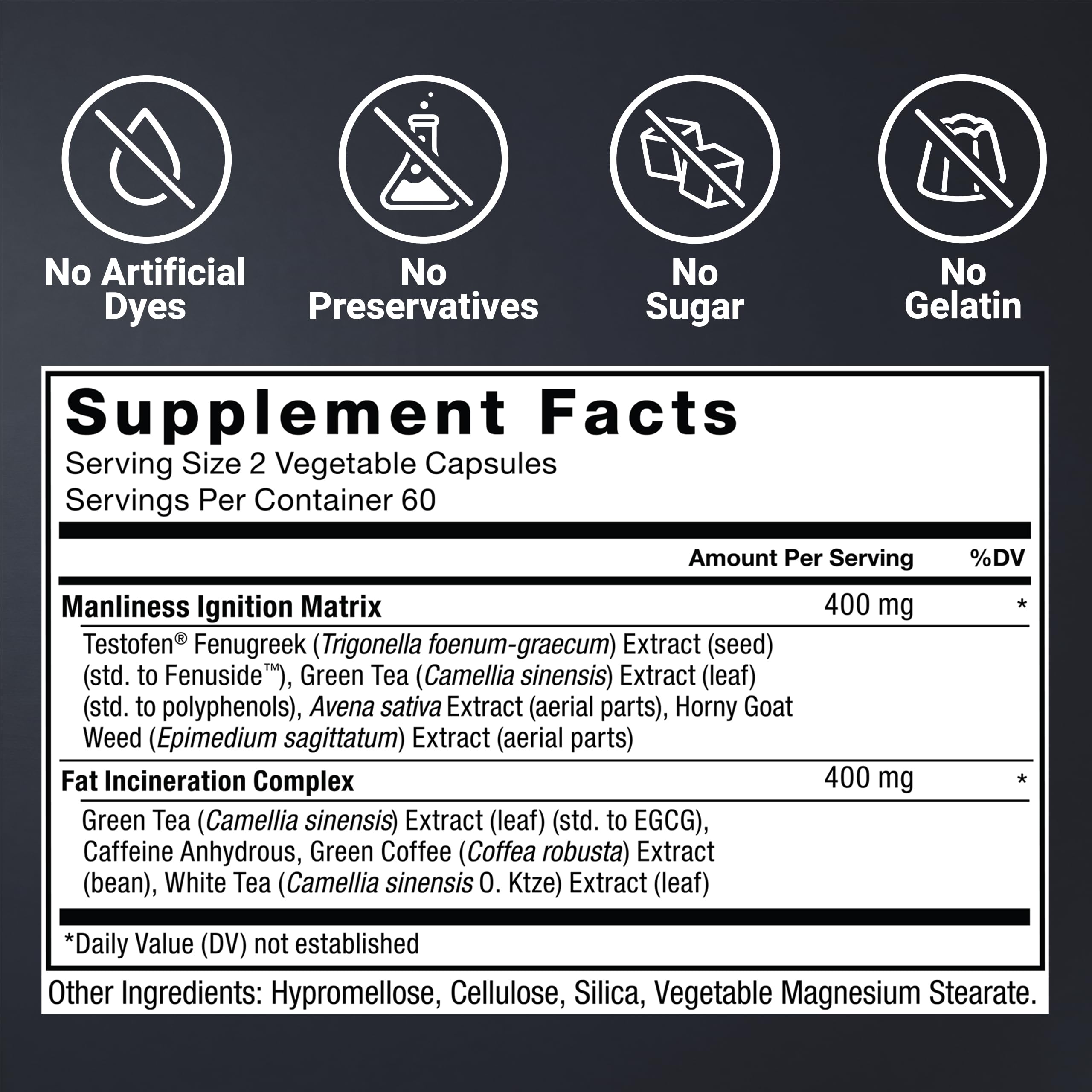 Force Factor Test X180 Ignite Testosterone Booster & Fat Burner for Men — Amazon image 8