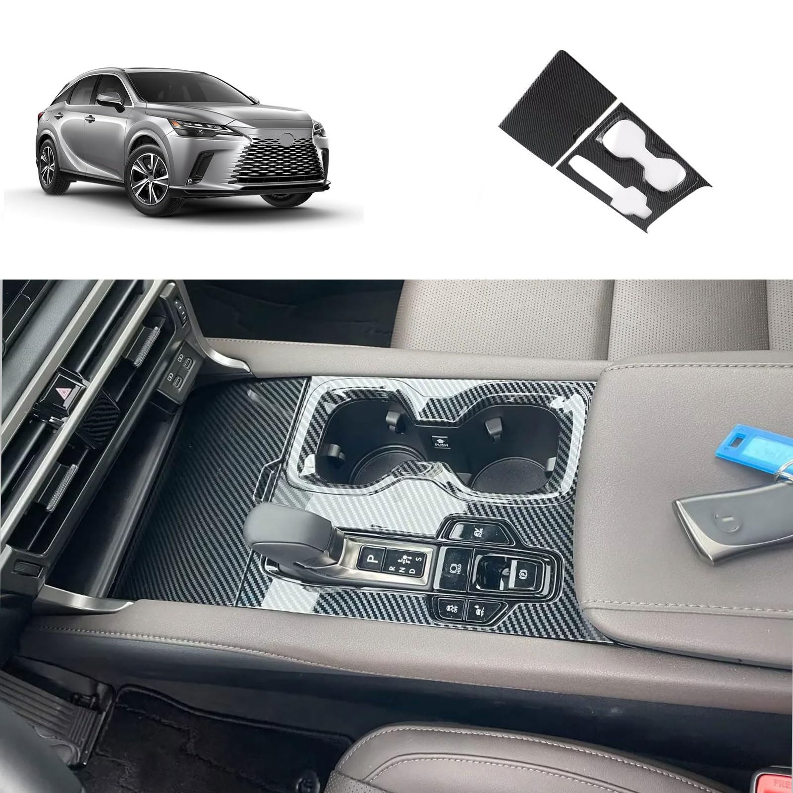 Amazon.com: TERDARAY Gear Shift Panel Cover Compatible with Lexus