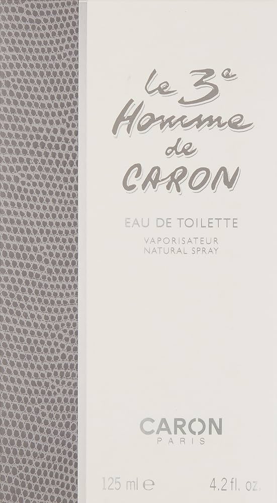キャロンレトロワジームオム Caron Le 3eme Homme EDT 50 Le 3e Homme de Caron Eau de Toilette - Parfumerie Mania