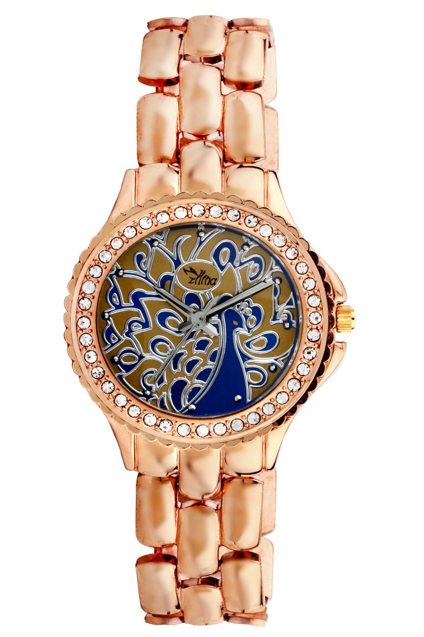 Ilina Analog Gold Dial Womens Watch S5IPRPCK4BLU (B0188S95CY) Amazon Price History, Amazon Price Tracker