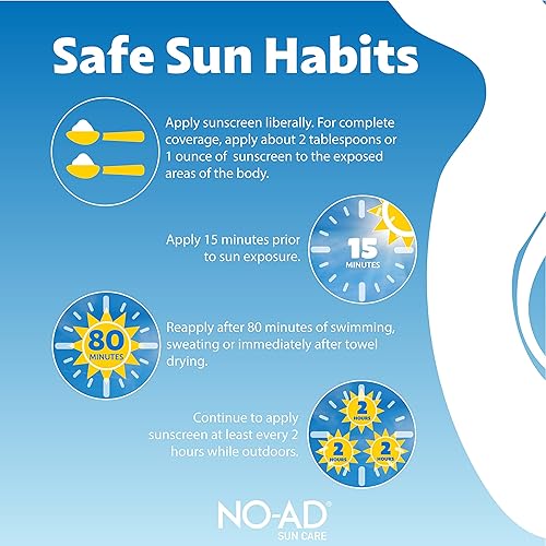 Miniatura 4 de NO-AD KIDS SPF 50 - Protector solar en aerosol  No graso, impermeable y no tóxico  Protector solar para niños  Adecuado para todo tipo de piel