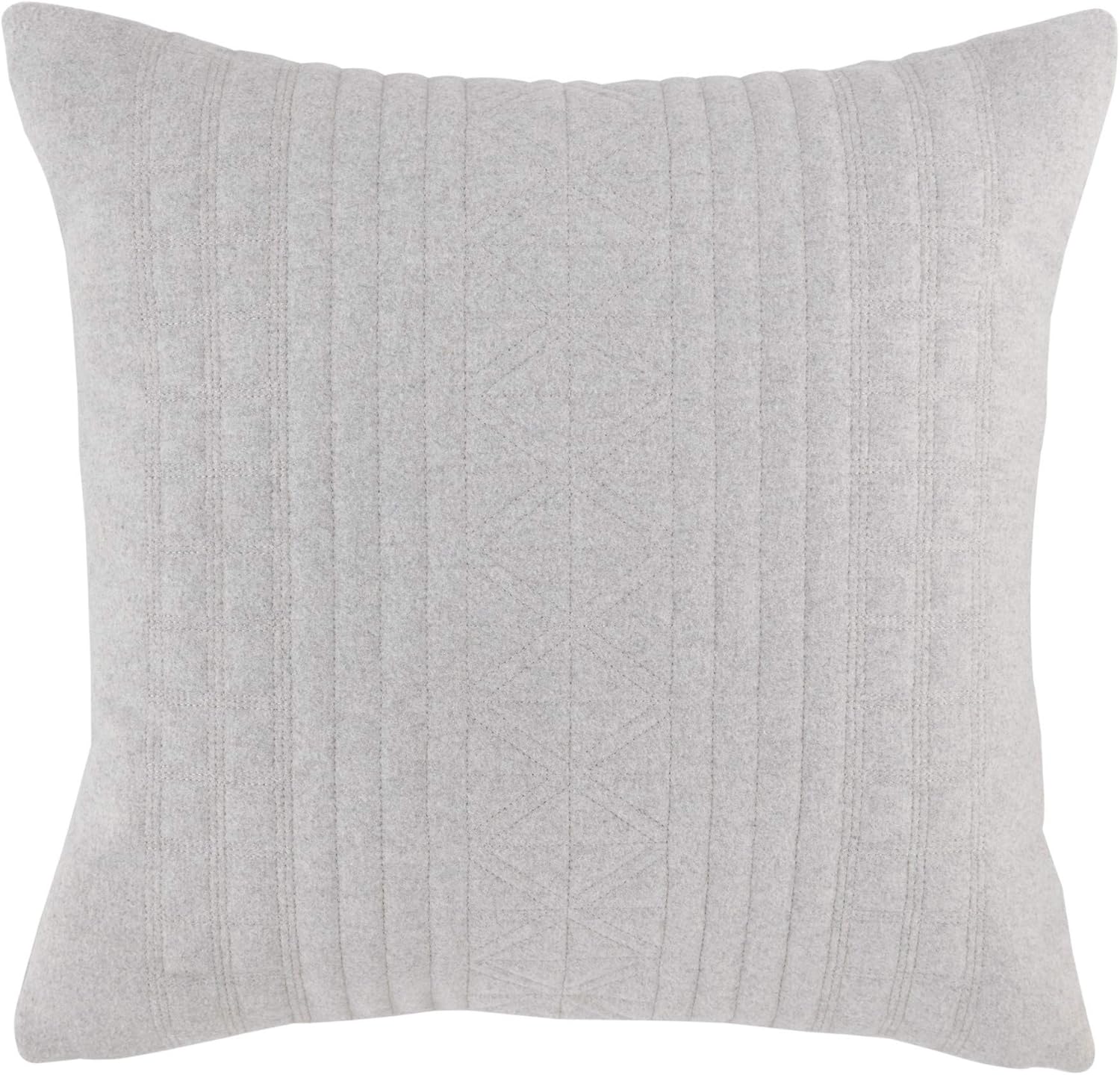 Nautica Seaford Euro Sham, 26 x 26, Grey