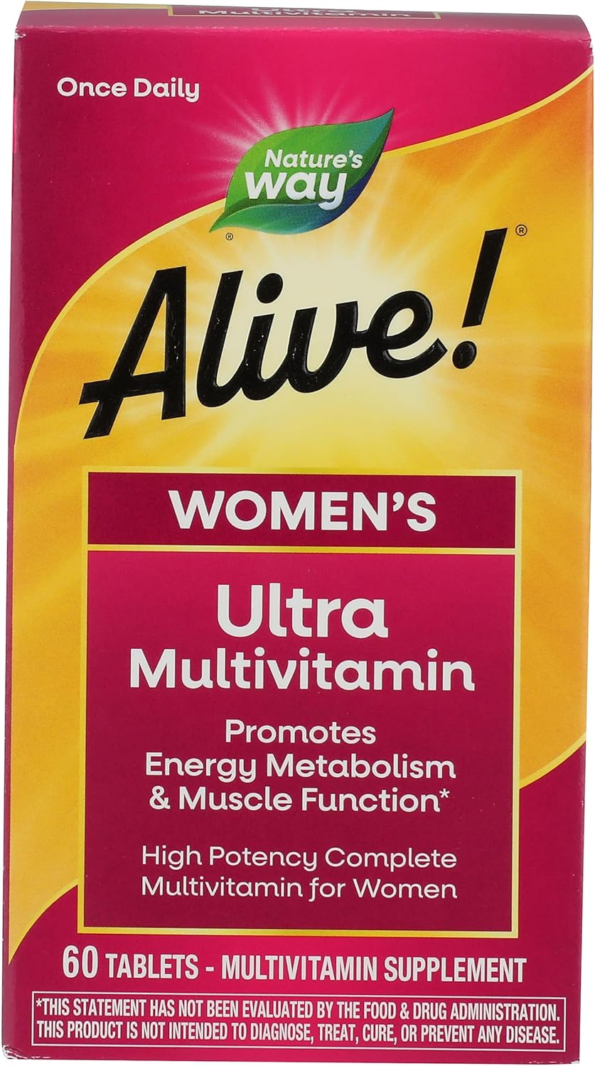Natures Way Alive! Once Daily Womens, 60 Ct