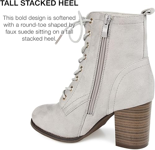 Miniatura 4 de Journee Collection Botines de tacón grueso para mujer