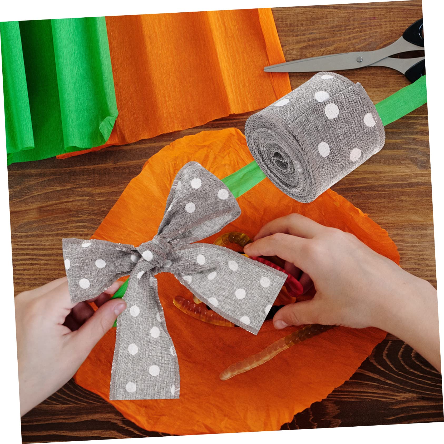5rollen Bänder Für Geschenke Zum Selbermachen Weihnachtsbänder Dekorative Bänder Für Weihnachtsbaum Und Geschenkboxen