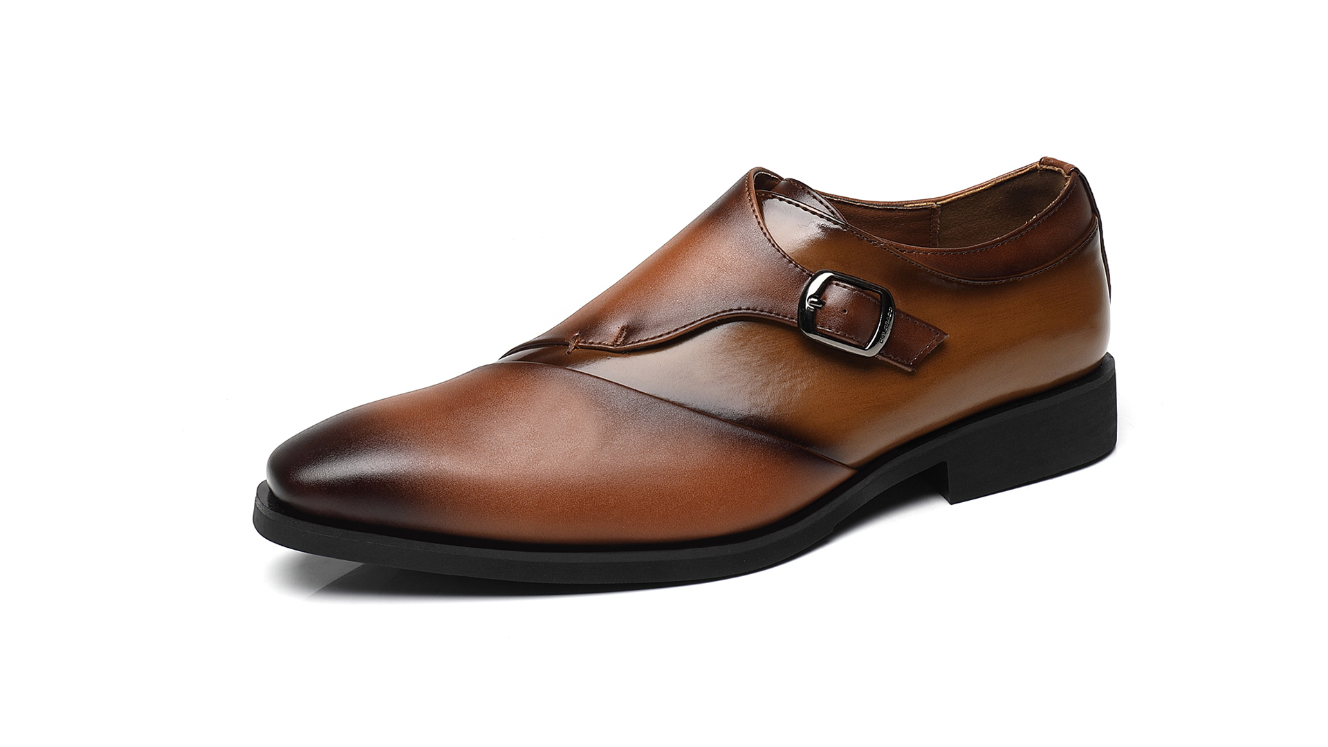 3 Monk Strap Dress Oxfords. Amazon.com | FRASOICUS Men  main image 4
