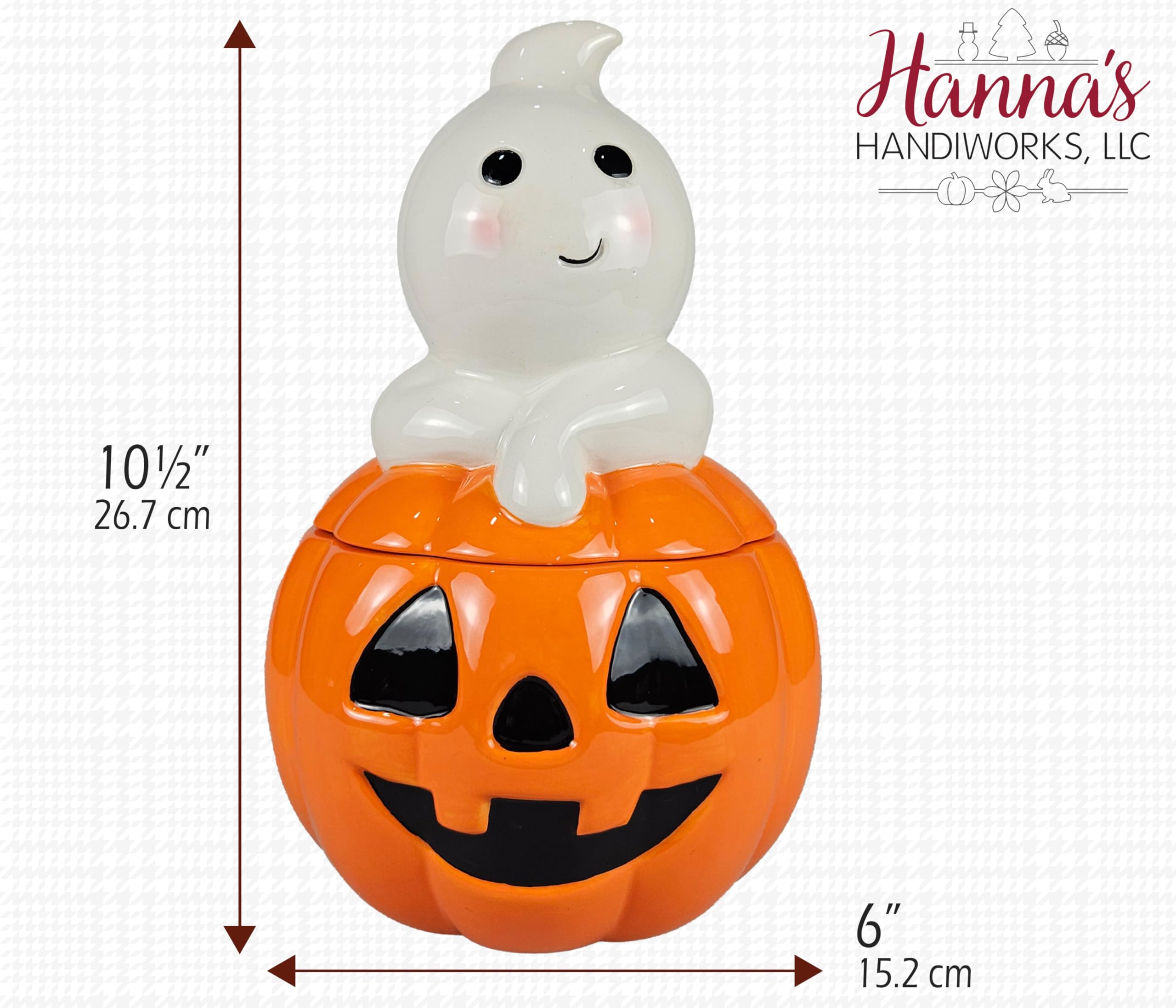 たかりん様 シーグラスアート『 Happy Halloween。.:*☆』他2点 Amazon.com: Hanna's Handiworks Halloween Give Thanks Ghost and