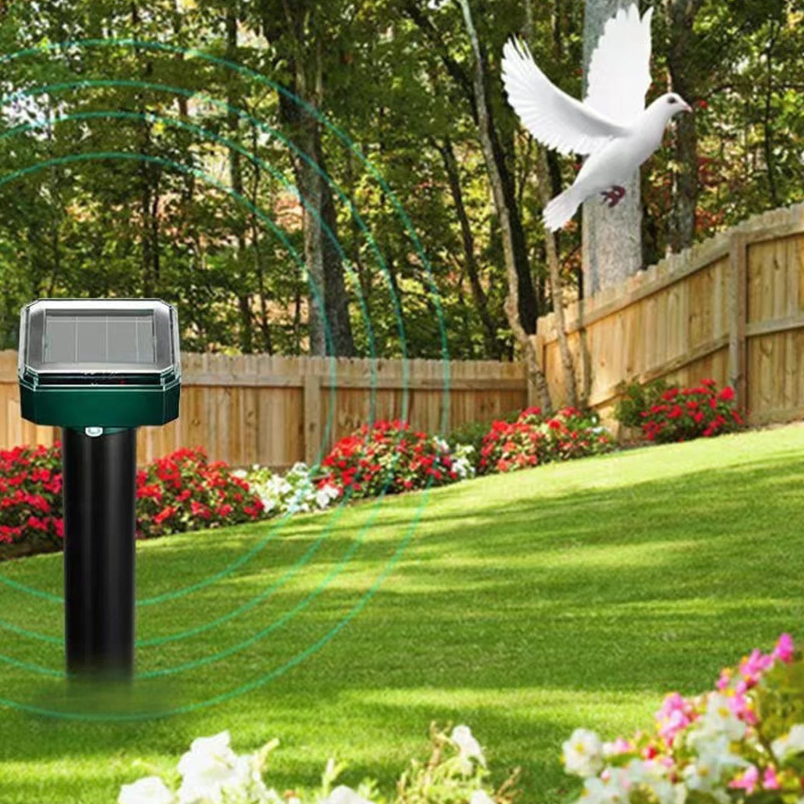 Disuasivos para gatos, repelente ultrasónico para gatos, repelente solar Ca-t, repelente de animales ultrasónico, control de callejón para protección exterior, herramientas de advertencia