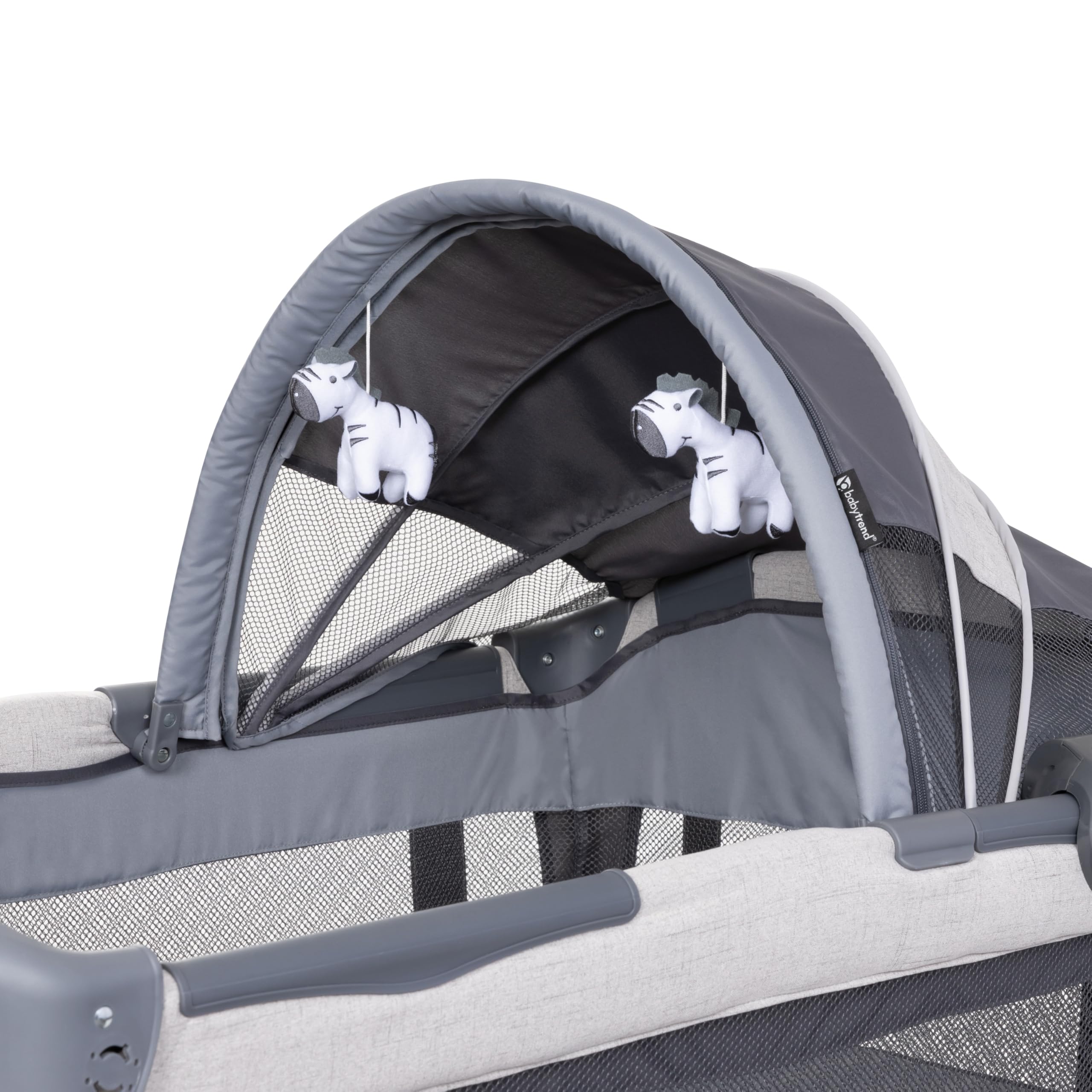 Amazon.com : Baby Trend Deluxe II Nursery Center, Misty Grey : Baby