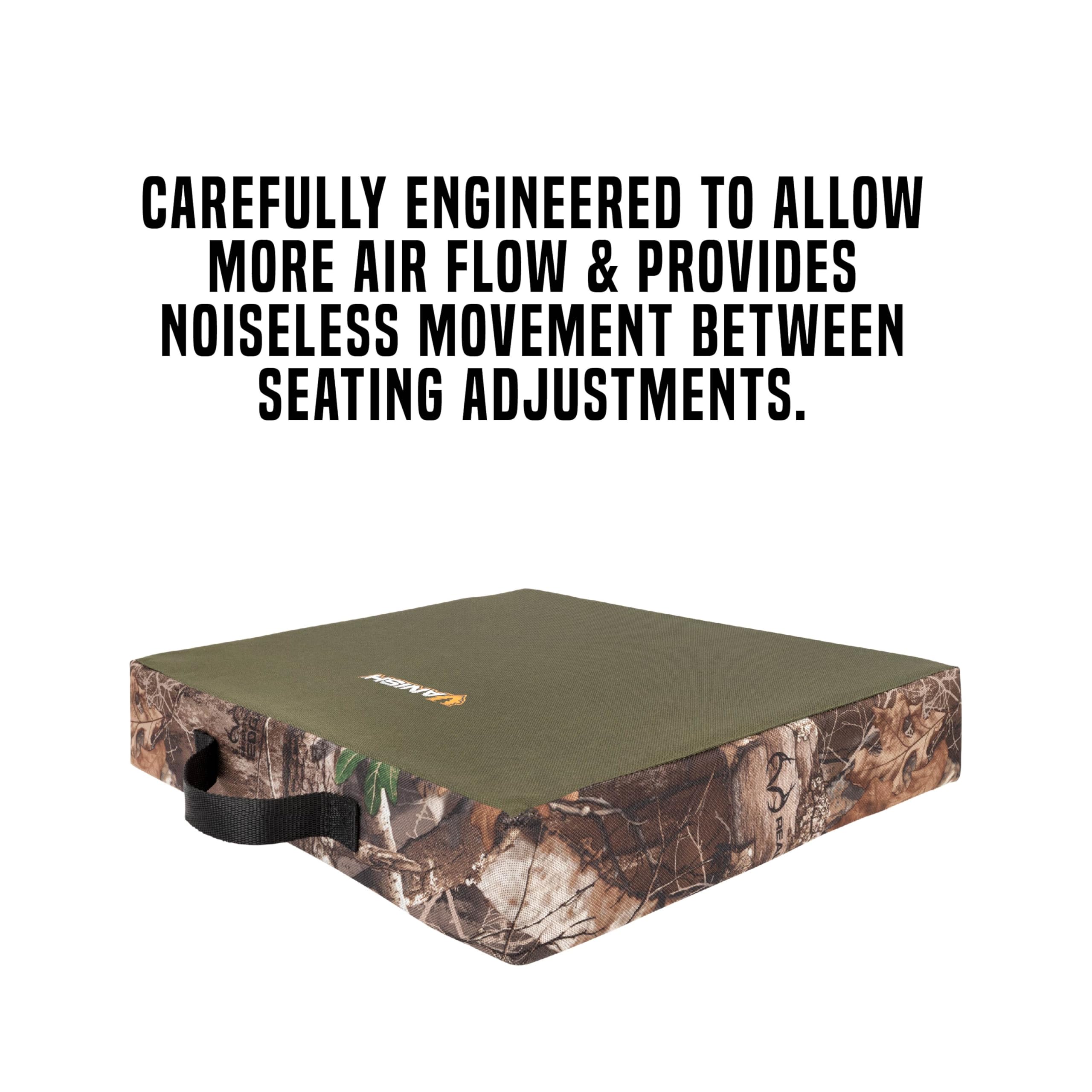 AC ALLEN Unisex-Erwachsene Vanish Extreme Comfort Sitzkissen, Realtree Edge, tragbares Jägerkissen, Camo, 15x13.75
