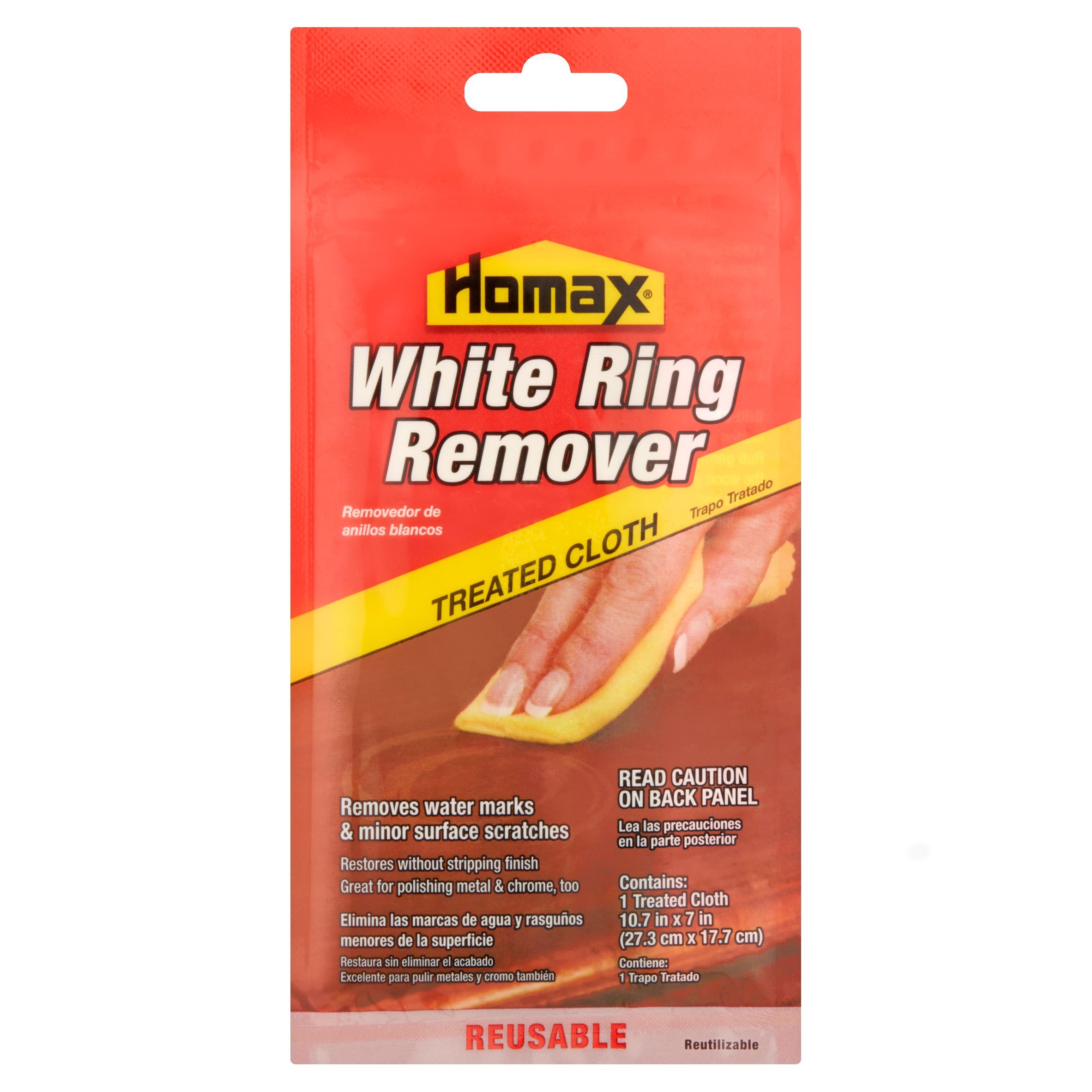 Homax Group 2236 16 Pack 7in. x 11in. Furniture White Ring Remover Cloth