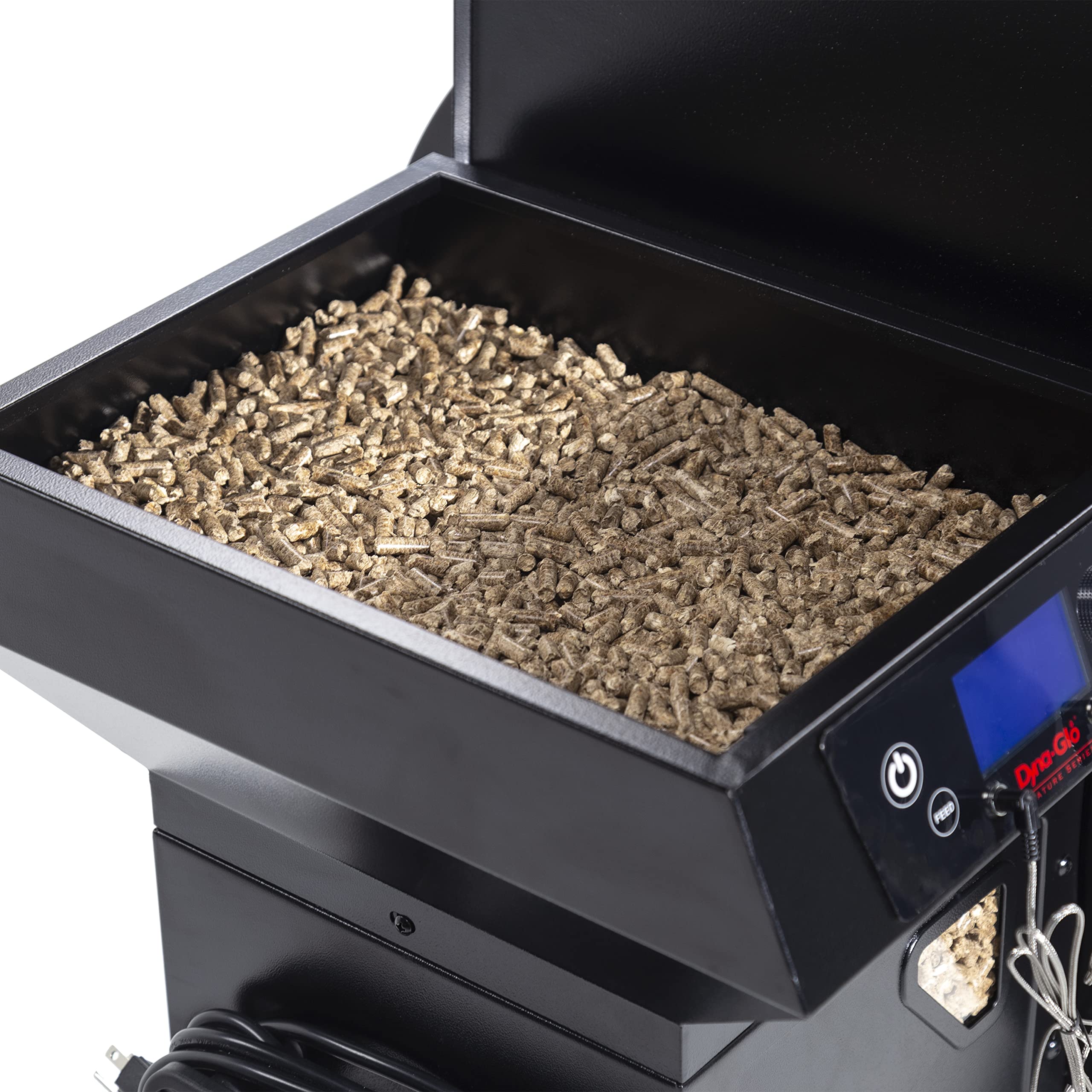 Dyna-Glo DGSS450BPW-D Signature Series 460 Total Sq. in. Wood Grill Pellet  Grill u0026 Smoker, Black/red : Amazon.ca: Patio, Lawn u0026 Garden