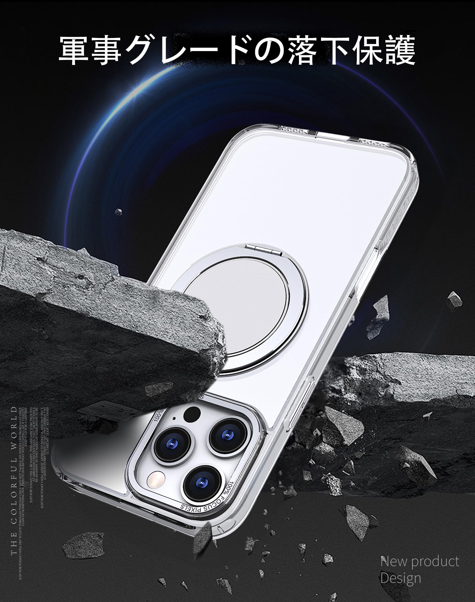 Amazon.co.jp: 【強化フィルム2枚付き】HCXLYP iPhone 14 Pro ケース