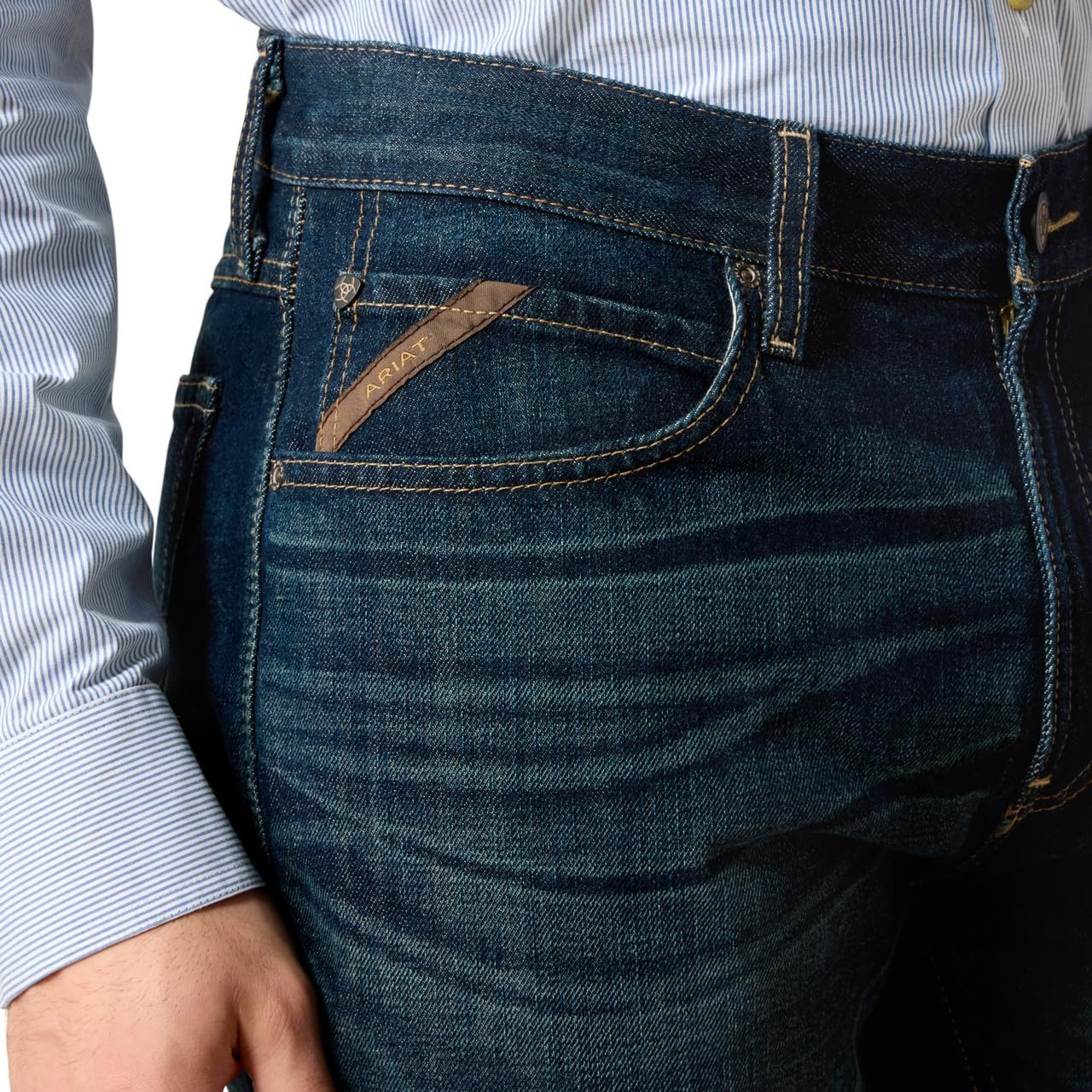 Ariat Mens M4 Low Rise Legacy Boot Cut Jean - Image 4