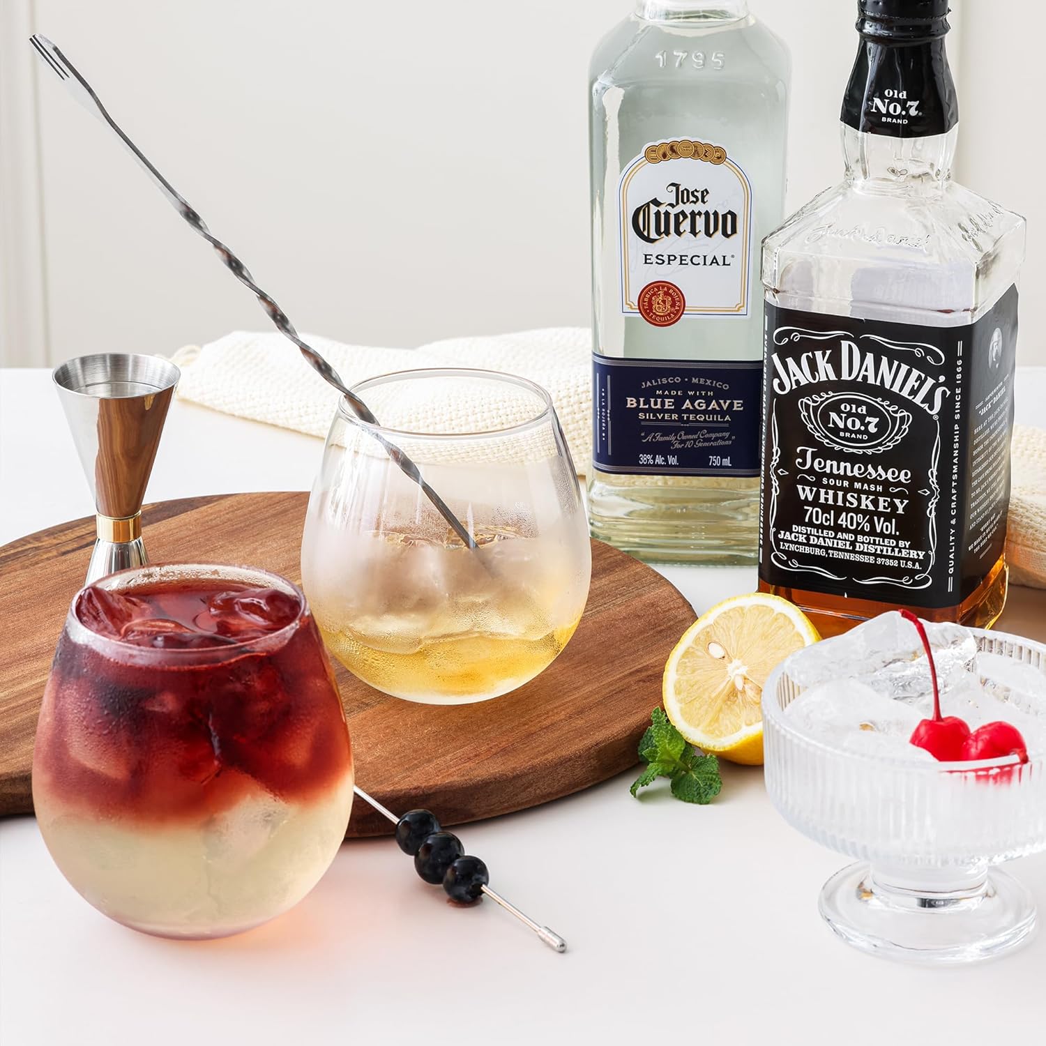 Stemless Wine Glasses Set of 4, 15oz Red & White Wine Glasses for Daily Use, Wedding, Birthdays, Housewarming Gift, Hosting, Home Bar, Evening Party(Clear) - Image 5