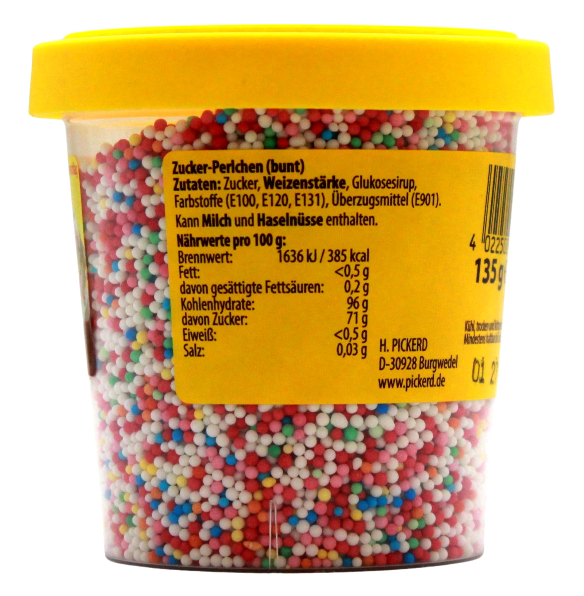 Pickerd Bunte-Perlchen, 10er Pack (10 x 135g)